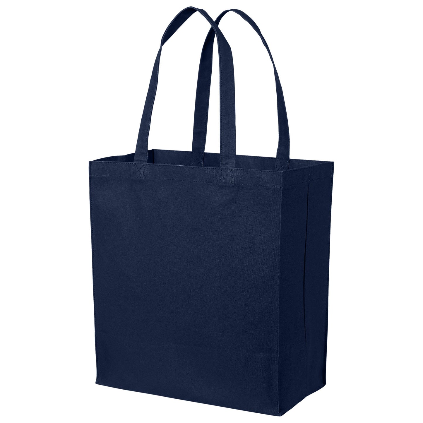 Deep Black Tote Bag - Port Authority - Sturdy Cotton Canvas