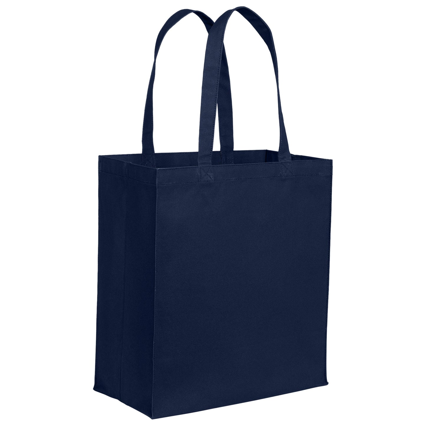 Deep Black Tote Bag - Port Authority - Sturdy Cotton Canvas