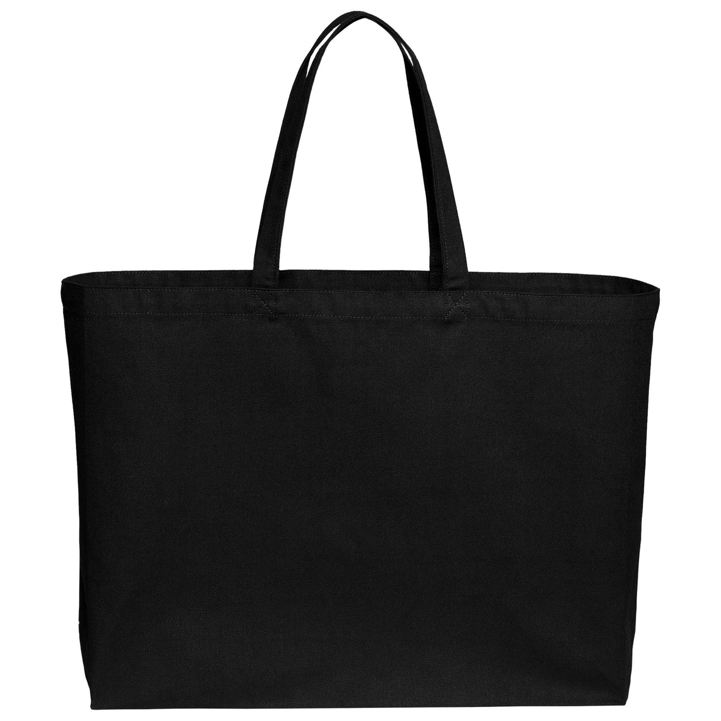 Deep Black Tote Bag - Port Authority - Lightweight Canvas