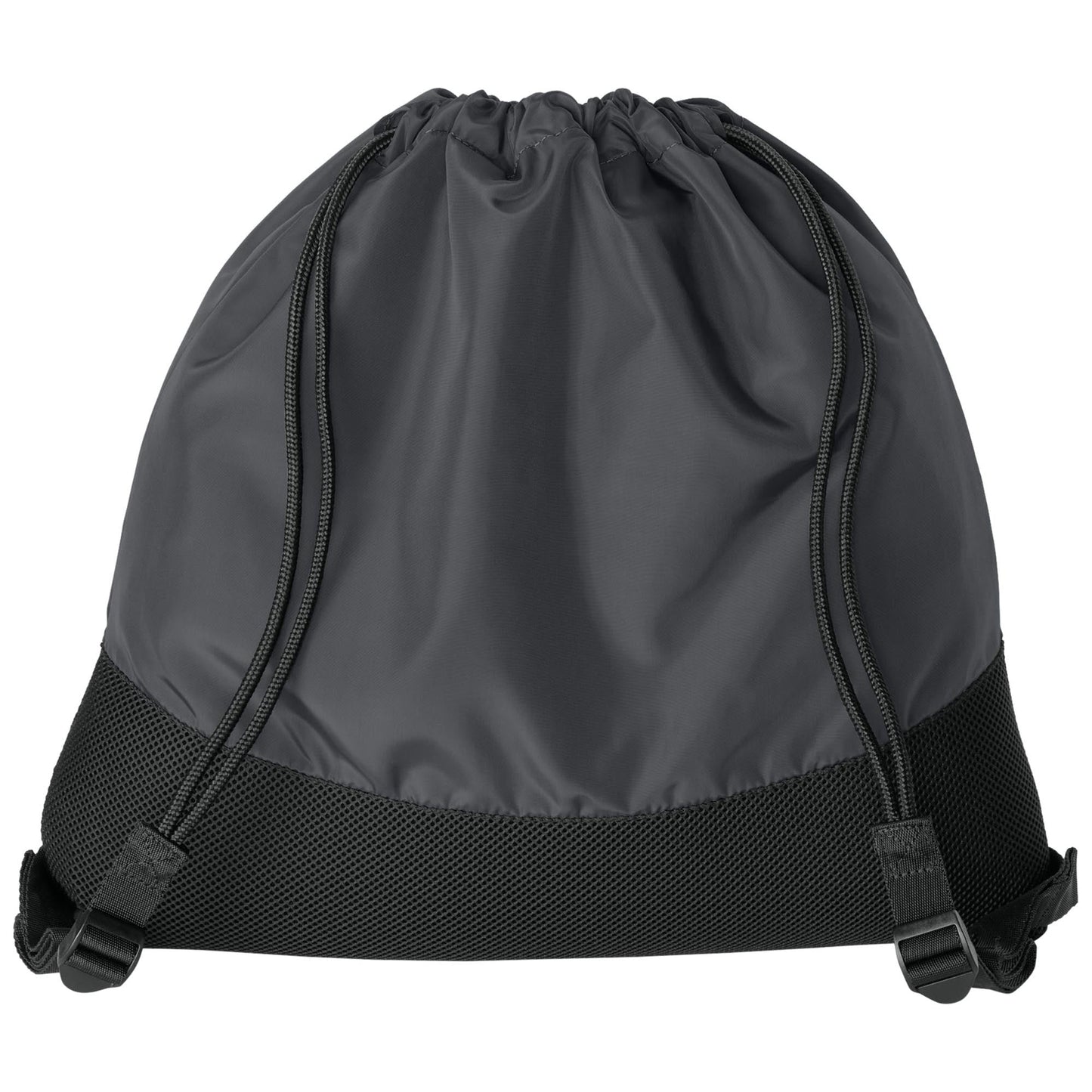 Deep Black Cinch Packs - Port Authority - Durable Mesh Design