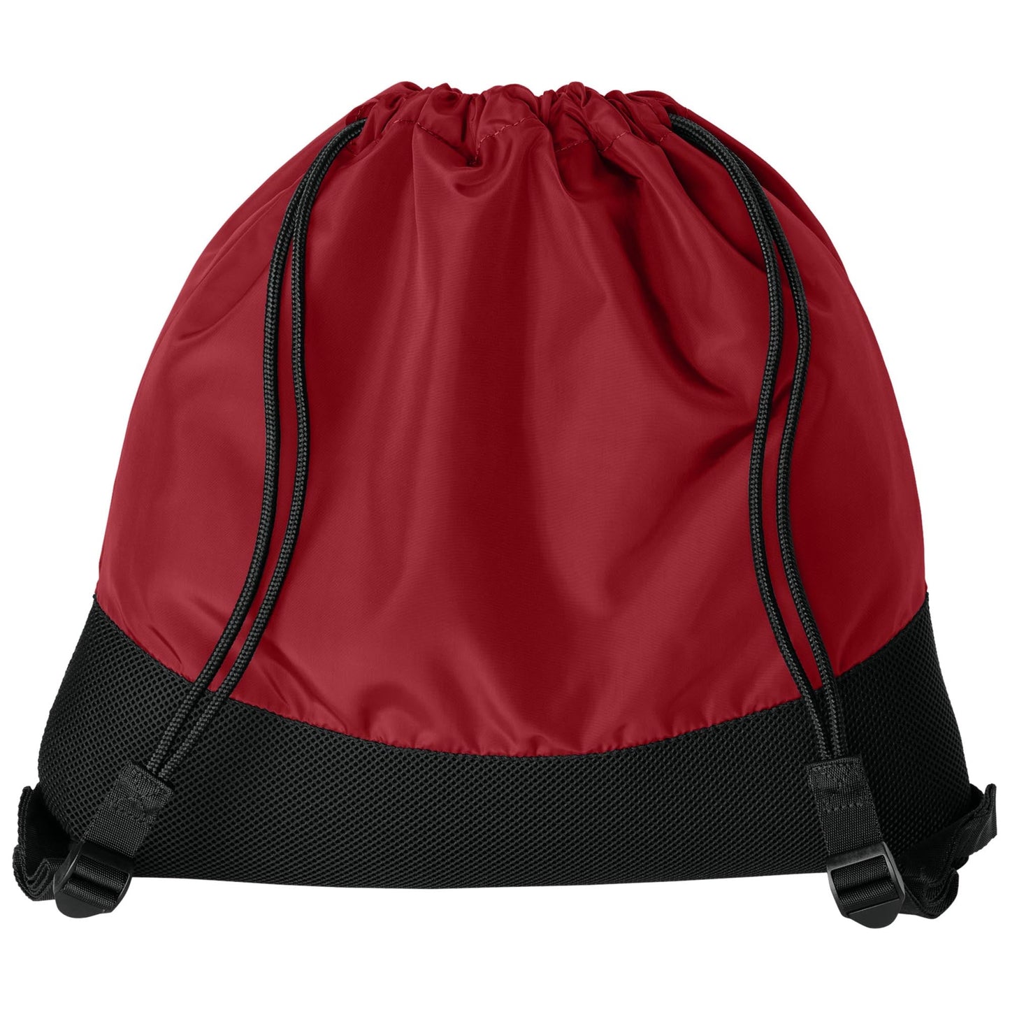 Deep Black Cinch Packs - Port Authority - Durable Mesh Design