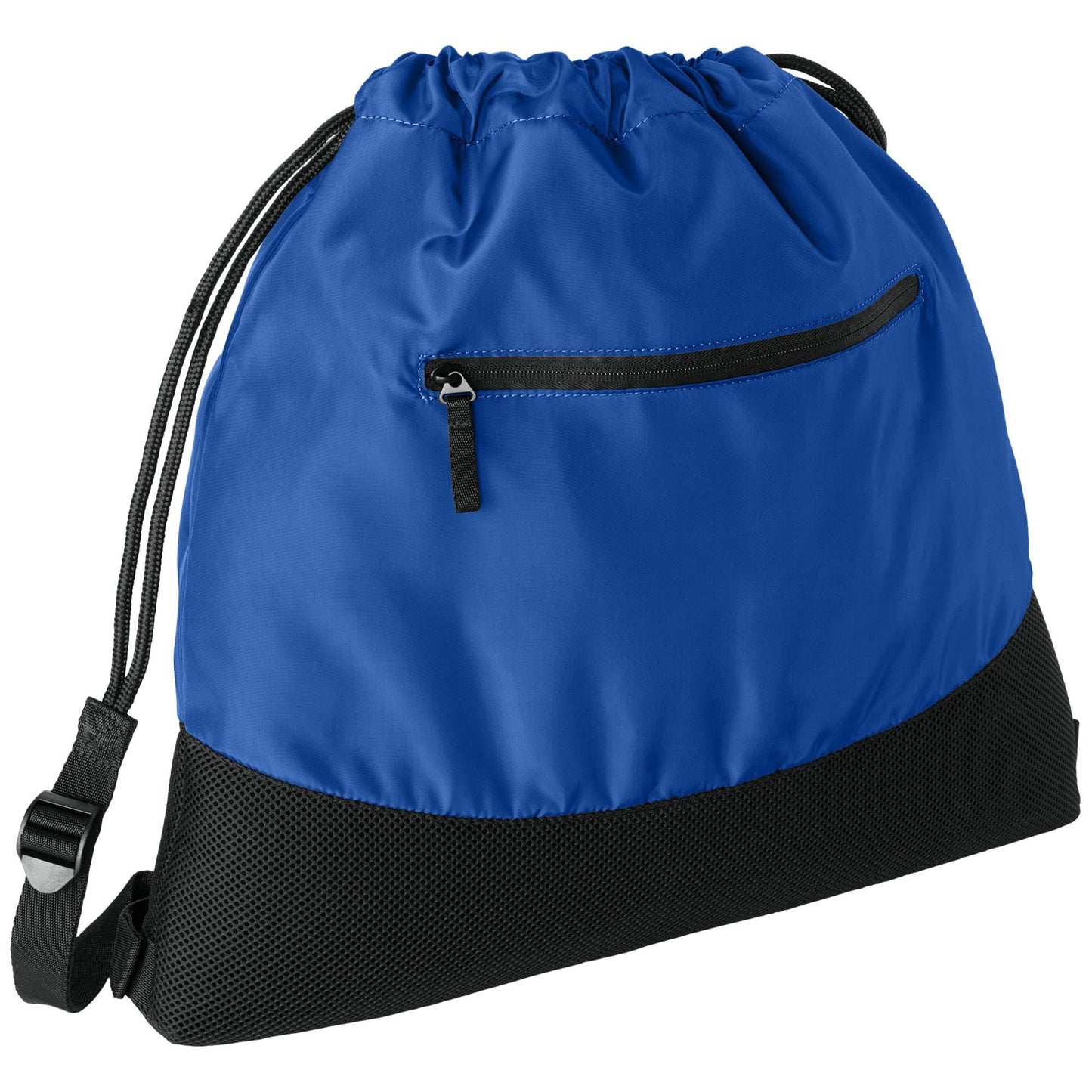 Deep Black Cinch Packs - Port Authority - Durable Mesh Design