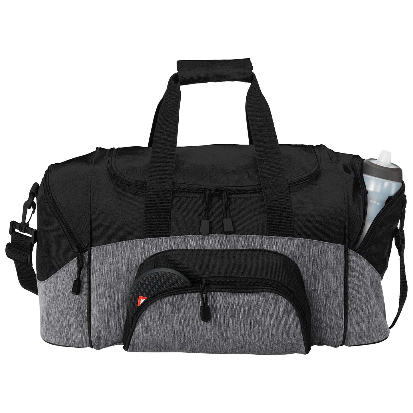 Black/Dark Charcoal Duffel Bag - Port Authority - Durable Quality