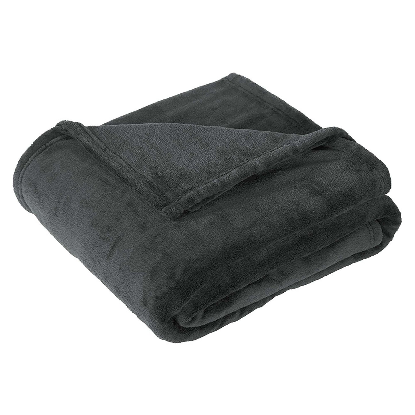 Deep Black Blanket - Port Authority - Plush Softness