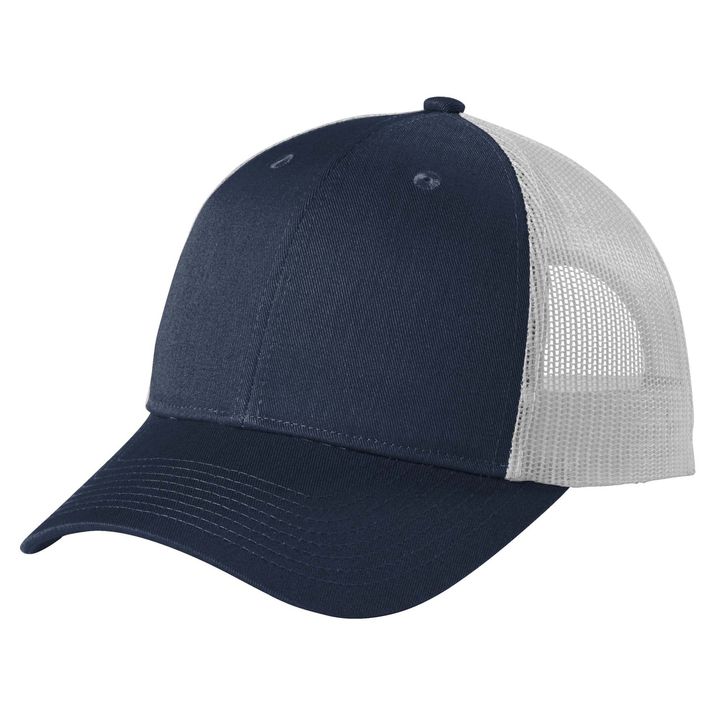 Black Ball Cap - Port Authority - Stylish Cotton Twill - Snapback