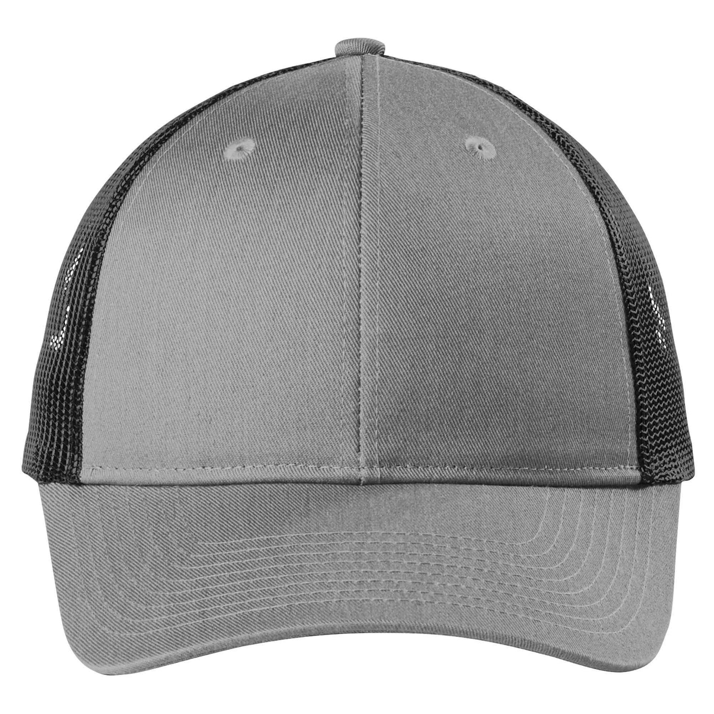 Black Ball Cap - Port Authority - Stylish Cotton Twill - Snapback