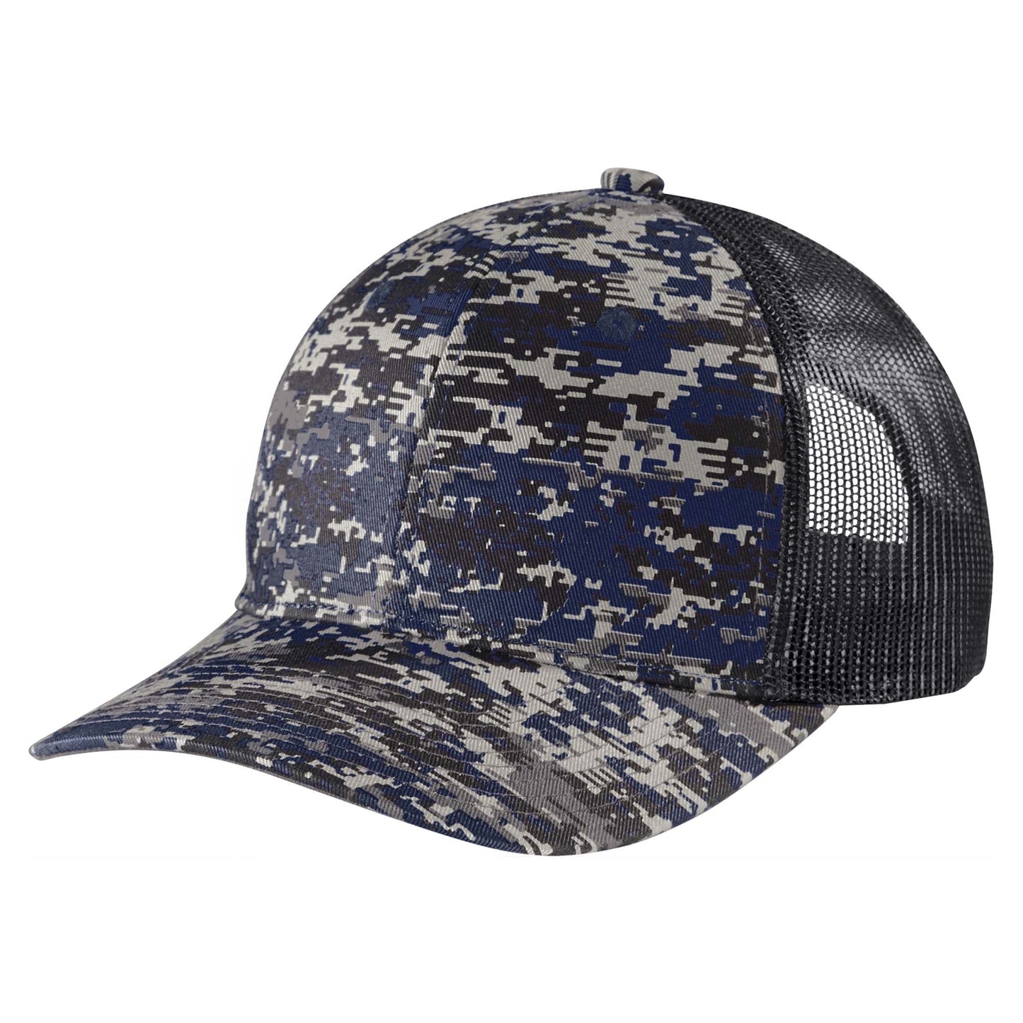 Black Digi Cap - Port Authority - Comfortable Snapback