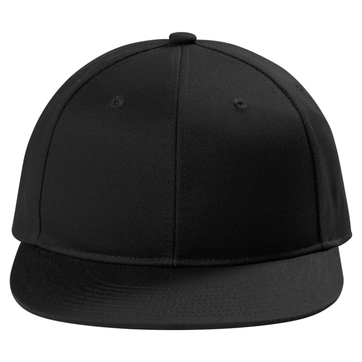 Black Flat Brim Hat - Port Authority - Stylish Design