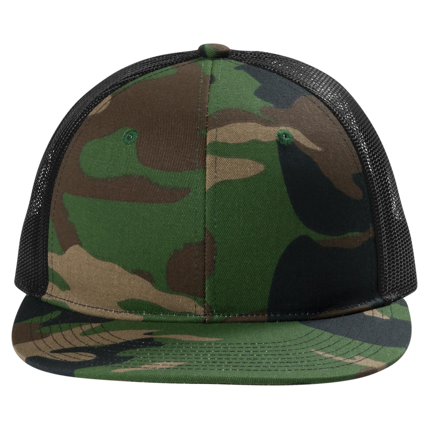 Grey Steel Flat Brim Hat - Port Authority - Stylish Snapback