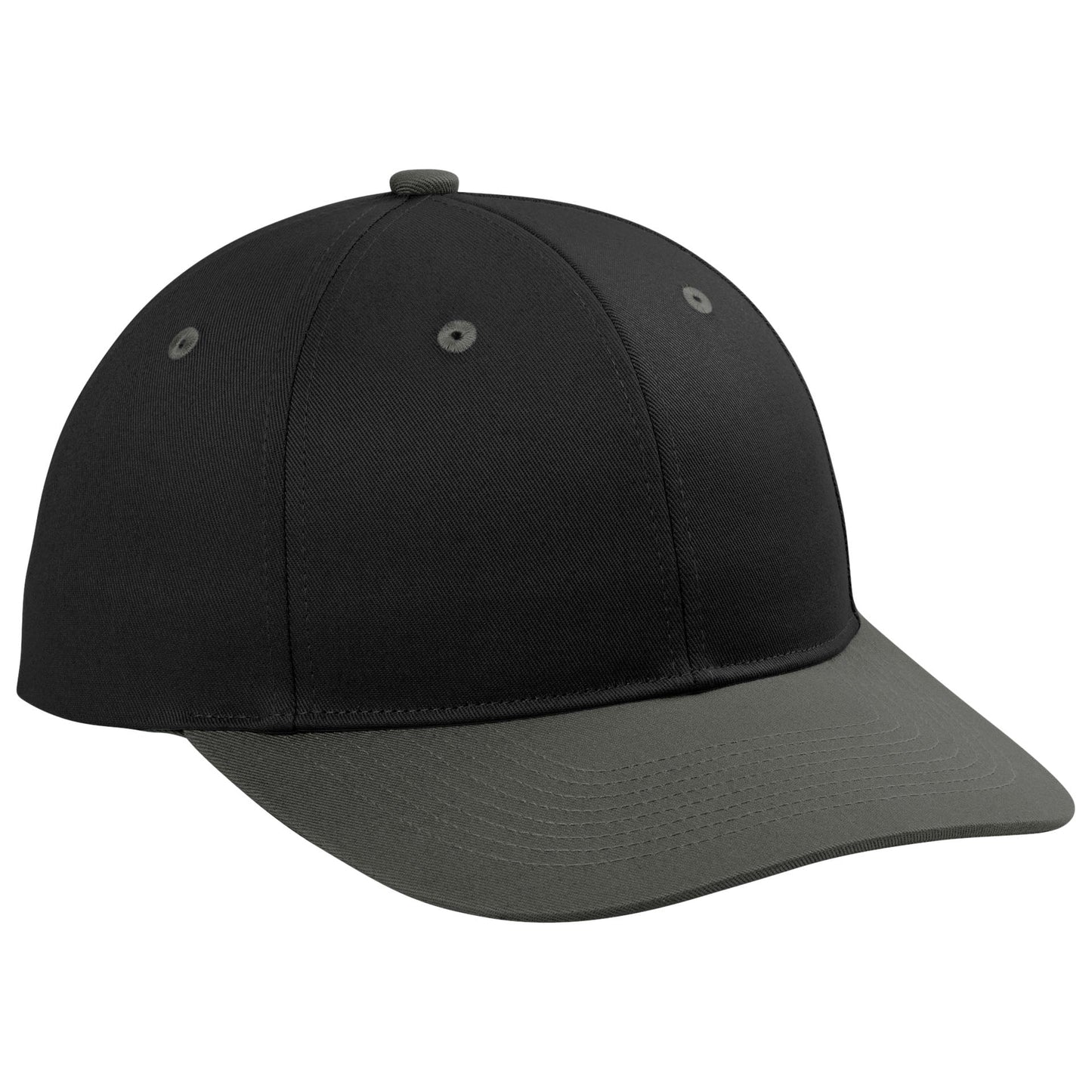 Black/True Red Ball Caps - Port Authority - Stylish Snapback