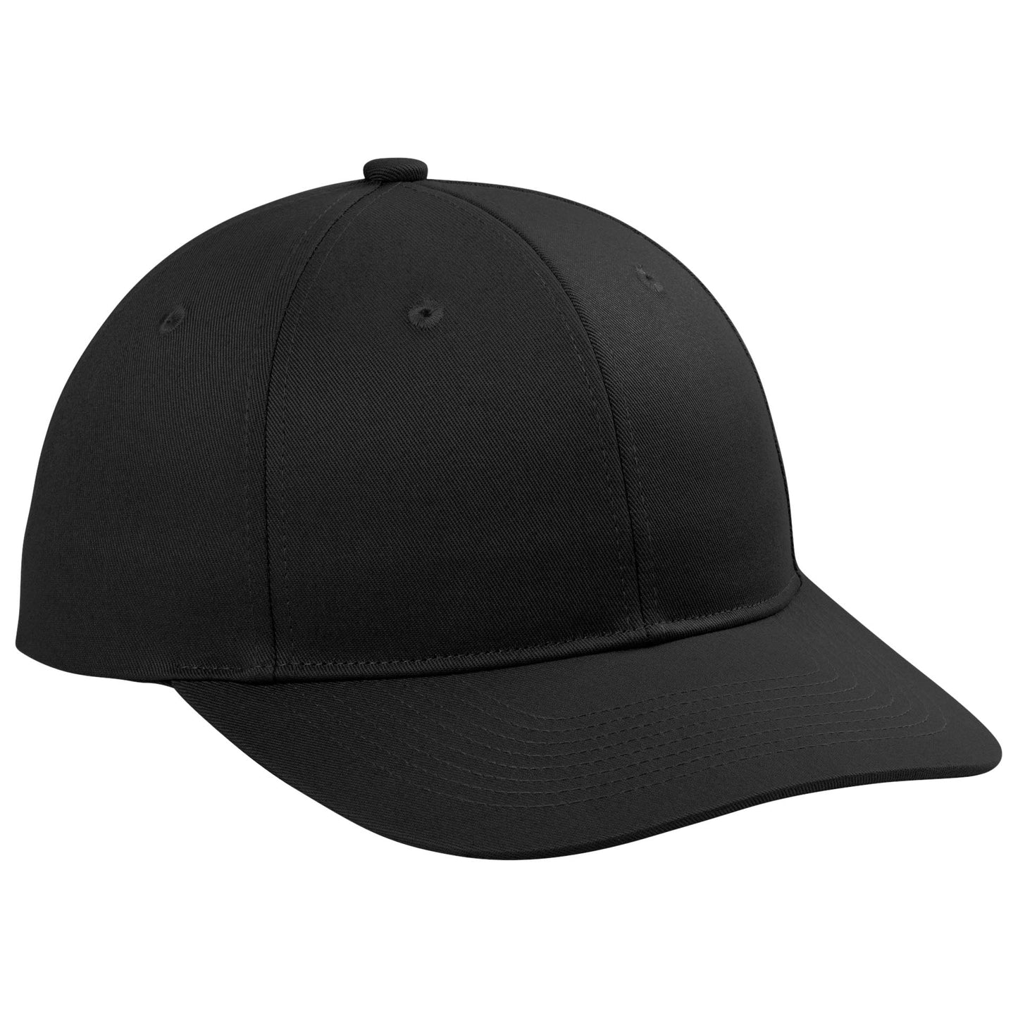 Black/True Red Ball Caps - Port Authority - Stylish Snapback