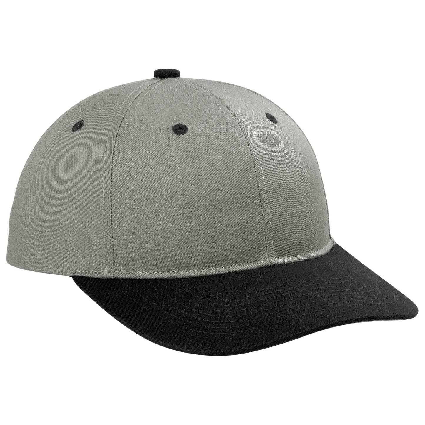 Black/True Red Ball Caps - Port Authority - Stylish Snapback