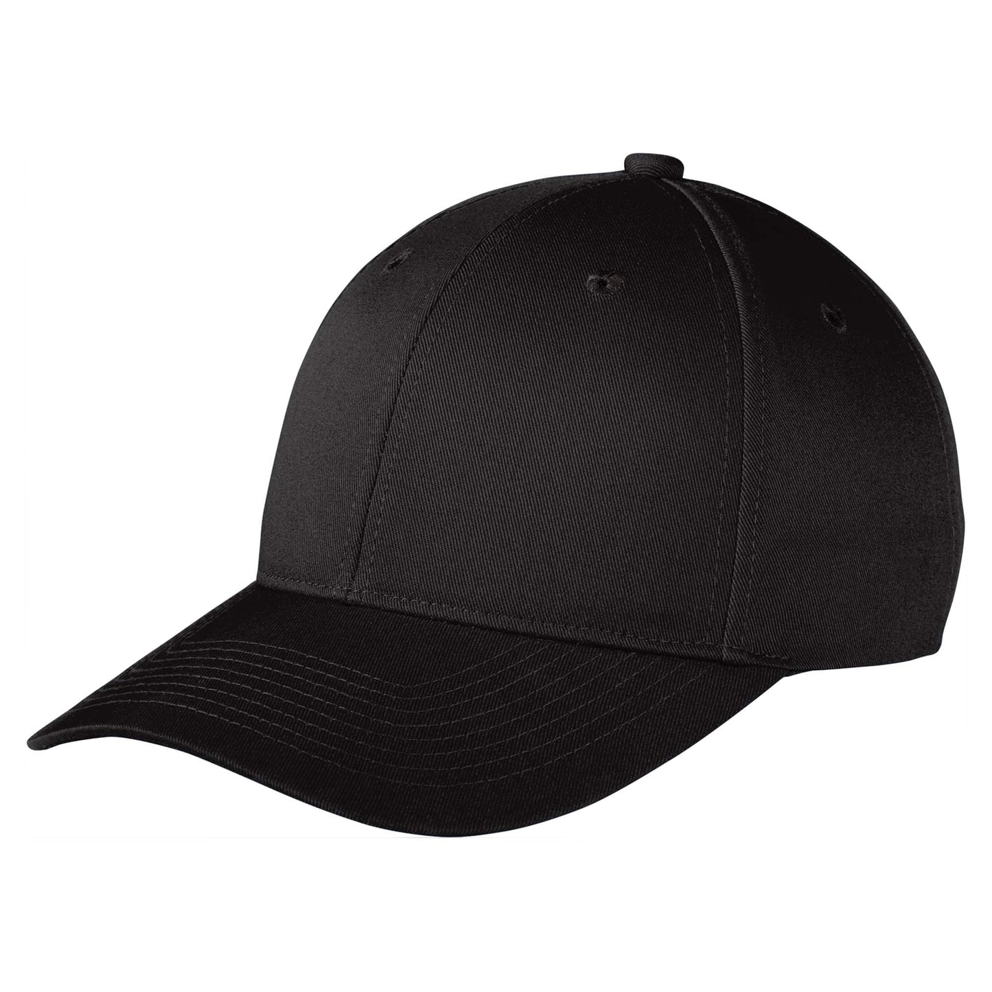 Black Ball Caps - Port Authority - Durable Twill - Quality