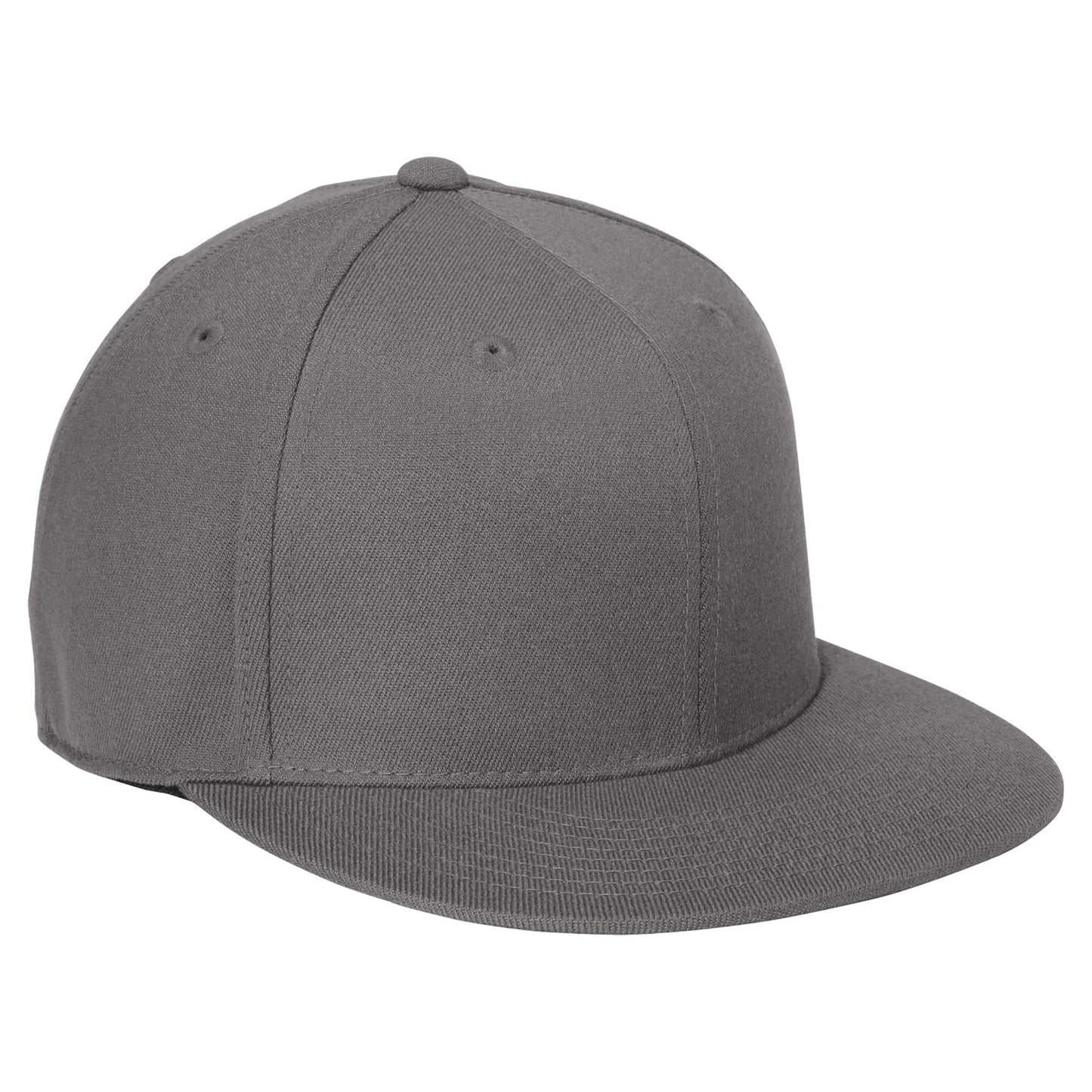Black Flat Brim Hat - Port Authority - Stylish Design