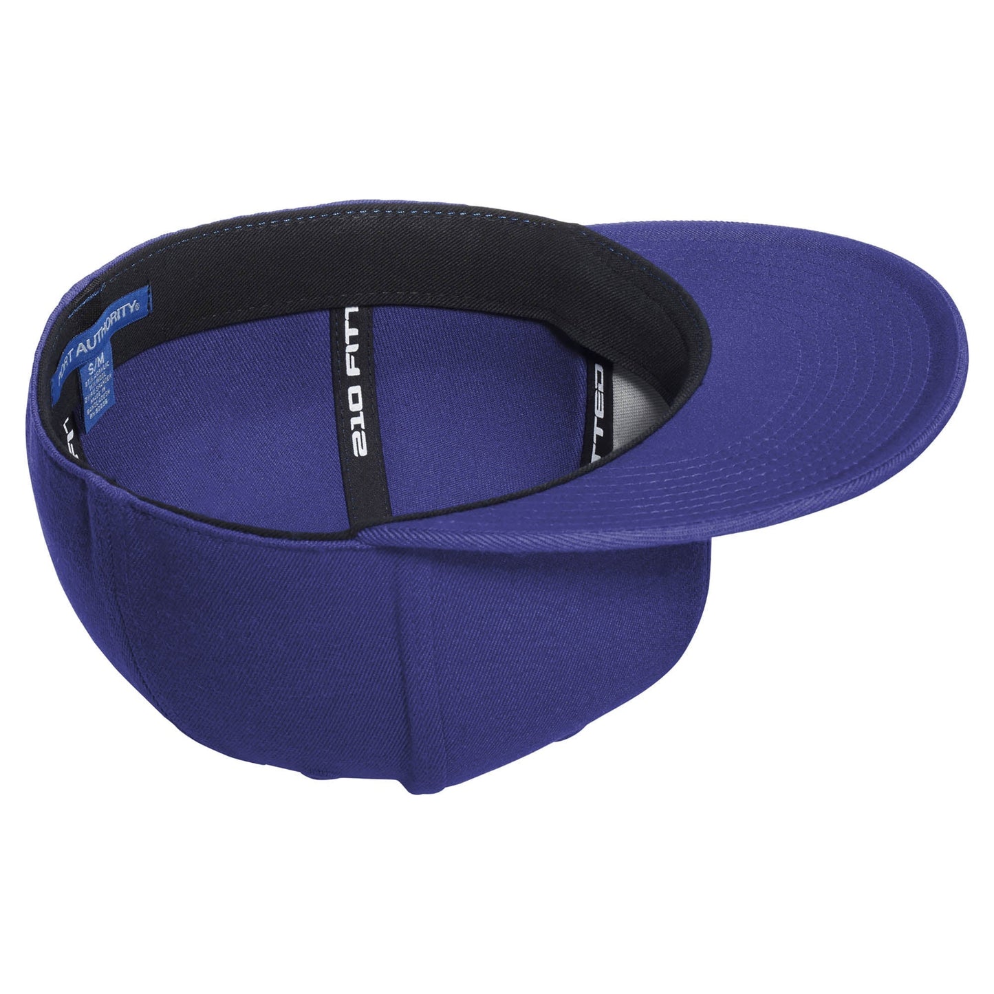 Black Flat Brim Hat - Port Authority - Stylish Design