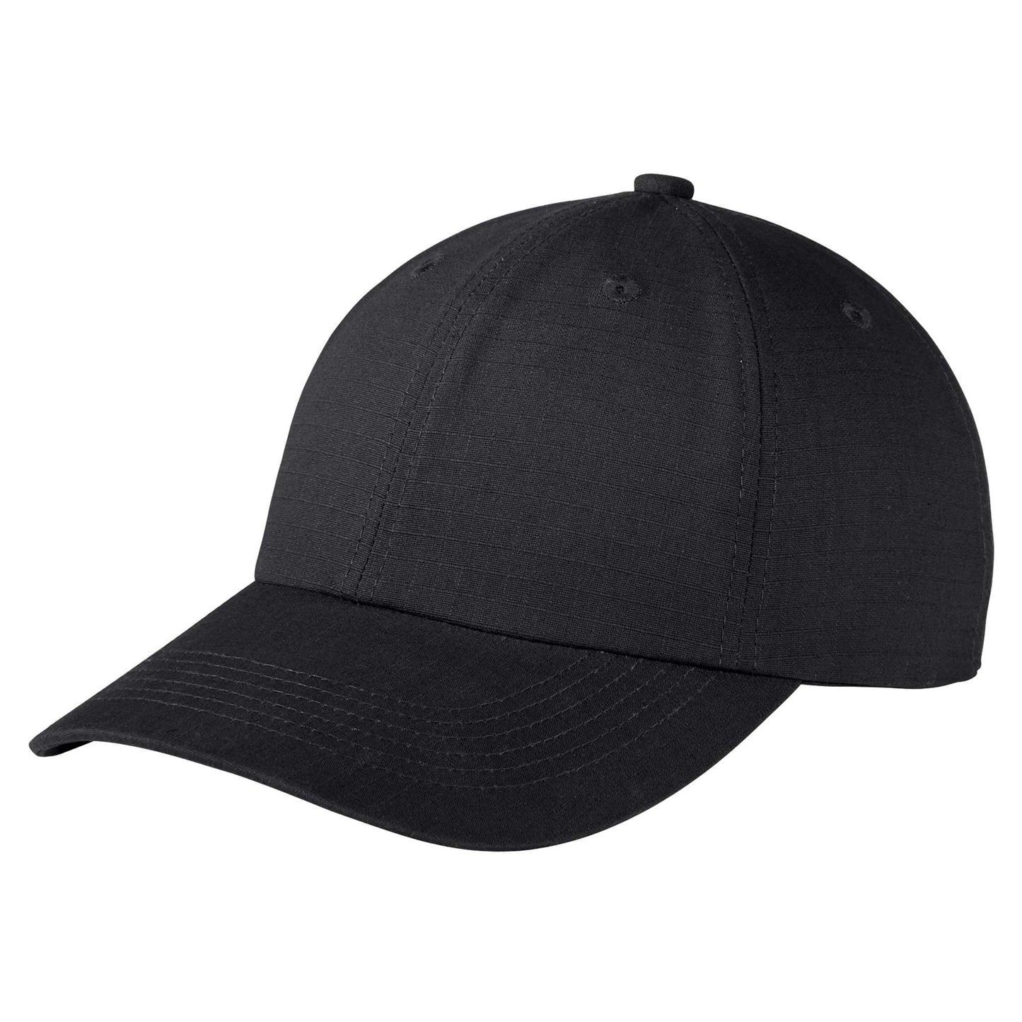 Black Ball Caps - Port Authority - Cotton Ripstop