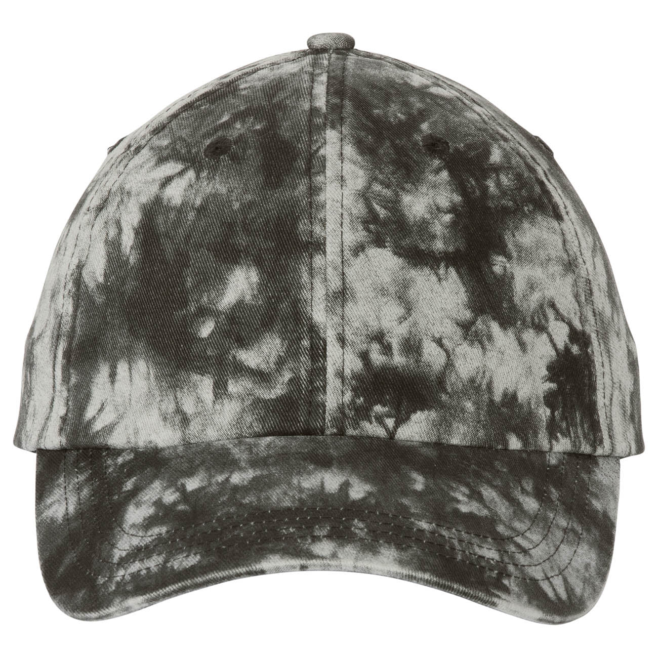 Black Tie-Dye Ball Cap - Port Authority - Unique Design