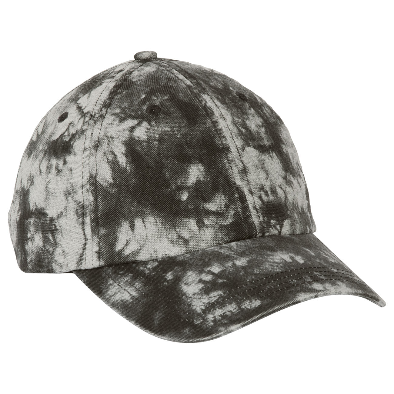 Black Tie-Dye Ball Cap - Port Authority - Unique Design