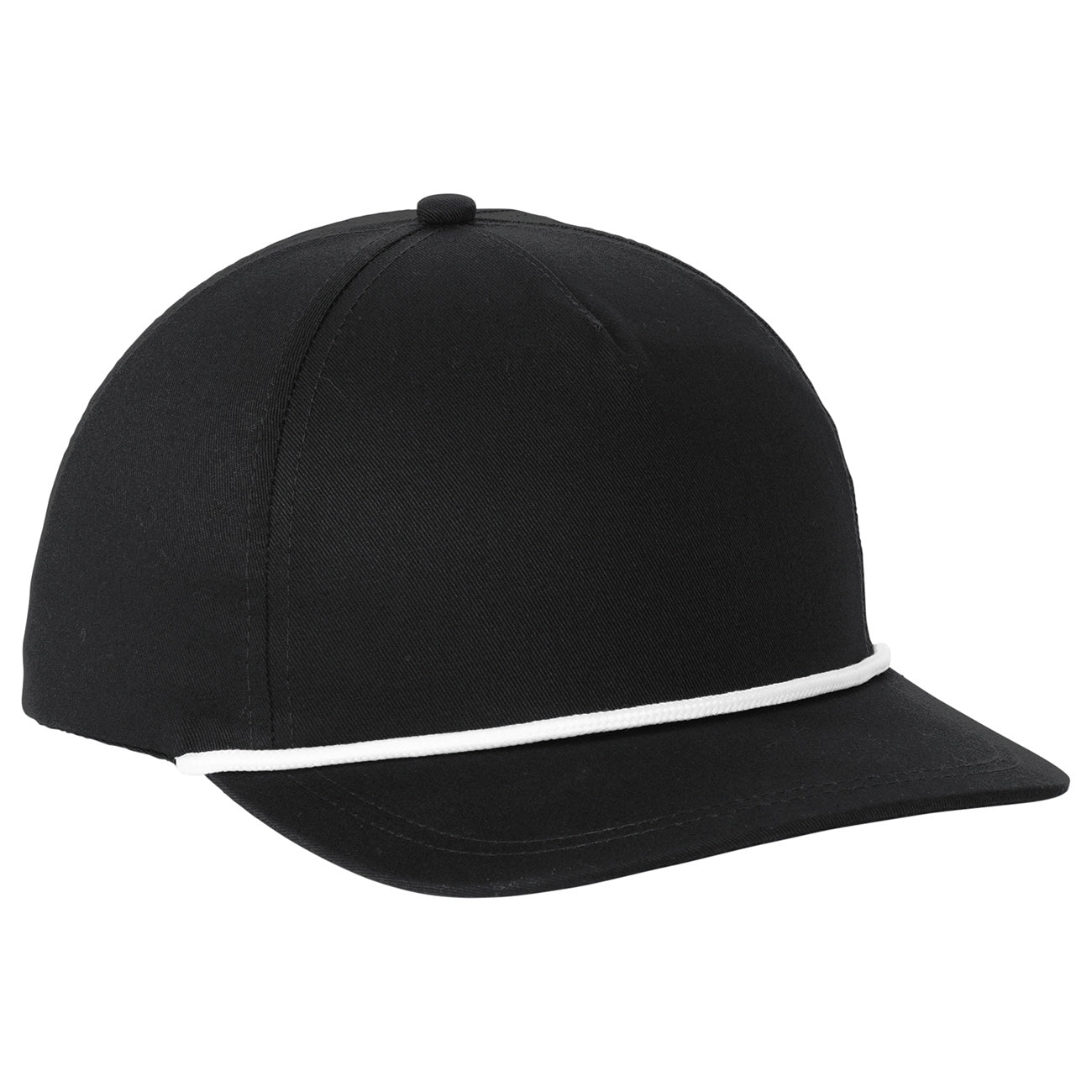 White/Athletic Gold Ball Cap - Port Authority - Stylish Snapback