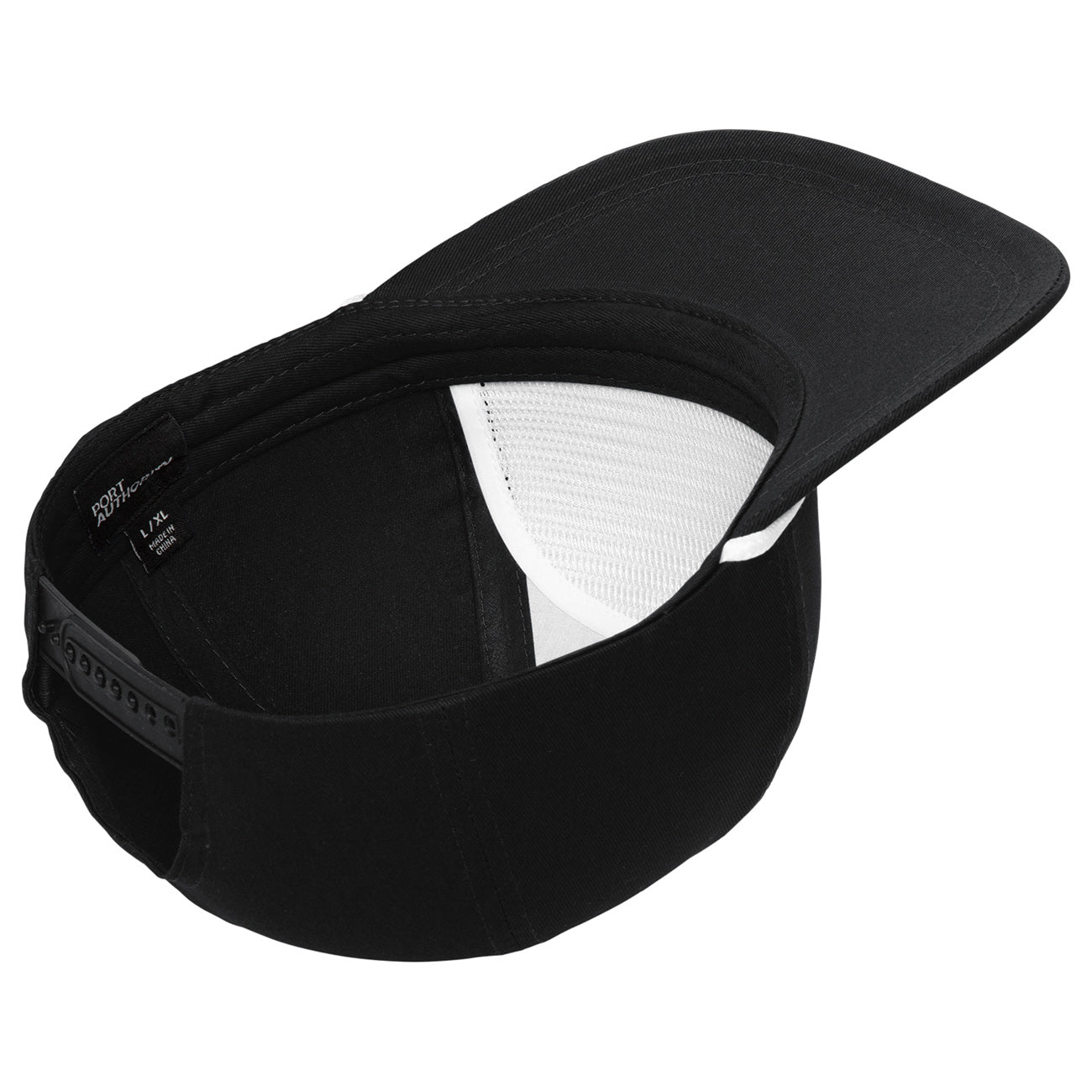White/Athletic Gold Ball Cap - Port Authority - Stylish Snapback