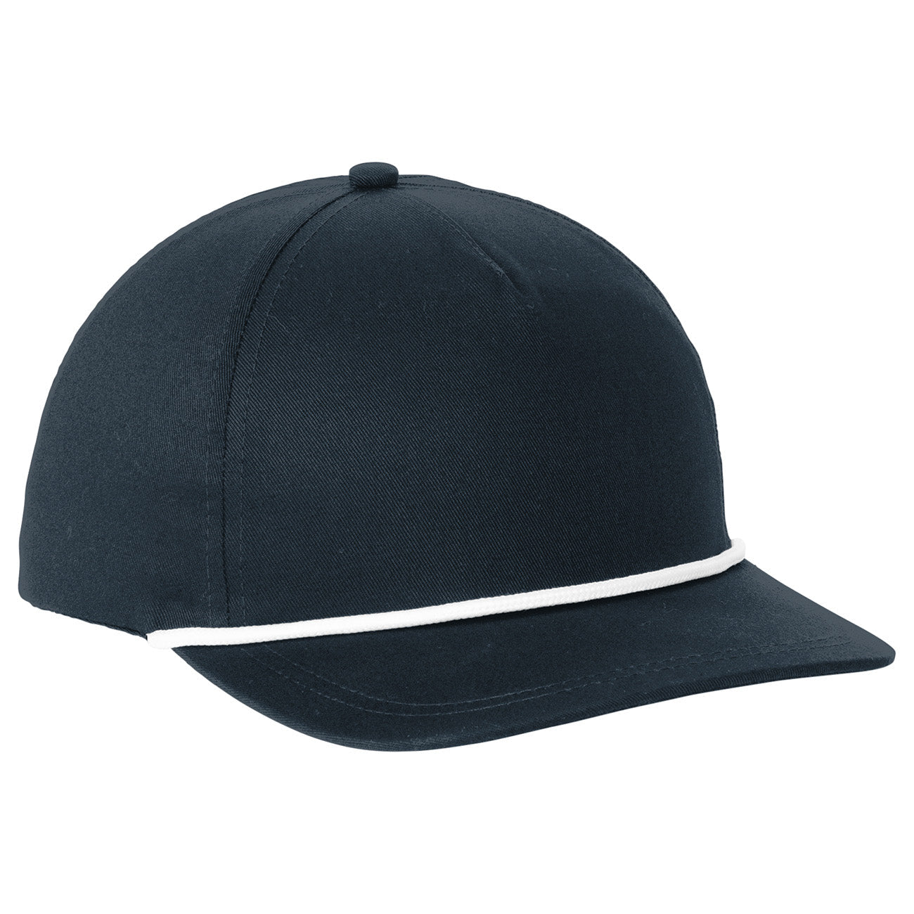 White/Athletic Gold Ball Cap - Port Authority - Stylish Snapback