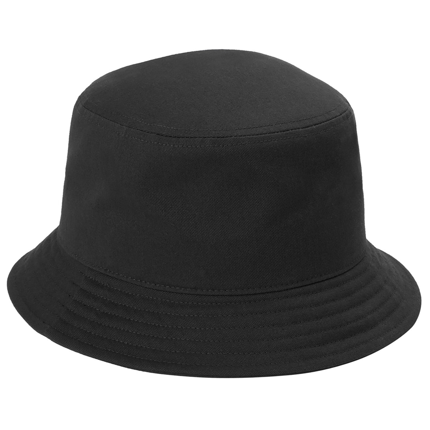 Black Bucket Hats - Port Authority - Stylish Cotton Twill
