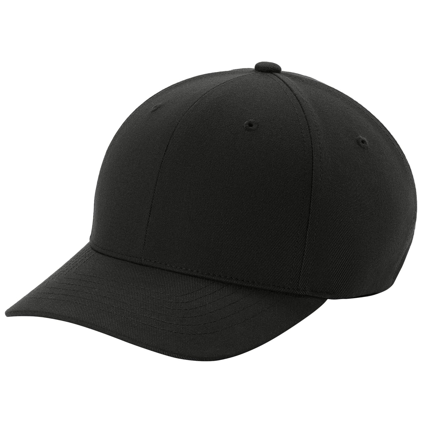 Deep Black Ball Caps - Port Authority - Cool & Dry
