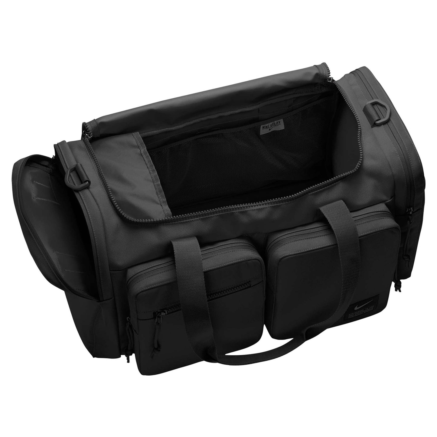 Black Duffel Bags - Nike - Spacious Storage Option