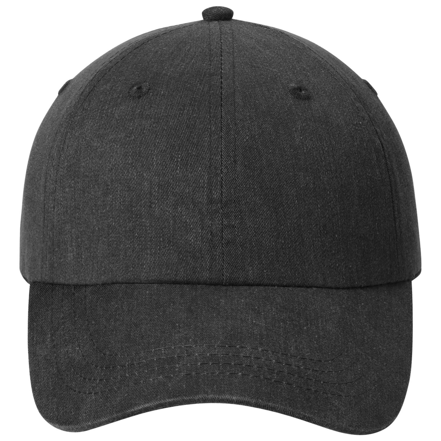 Charcoal Cap - Port & Company - Garment Washed