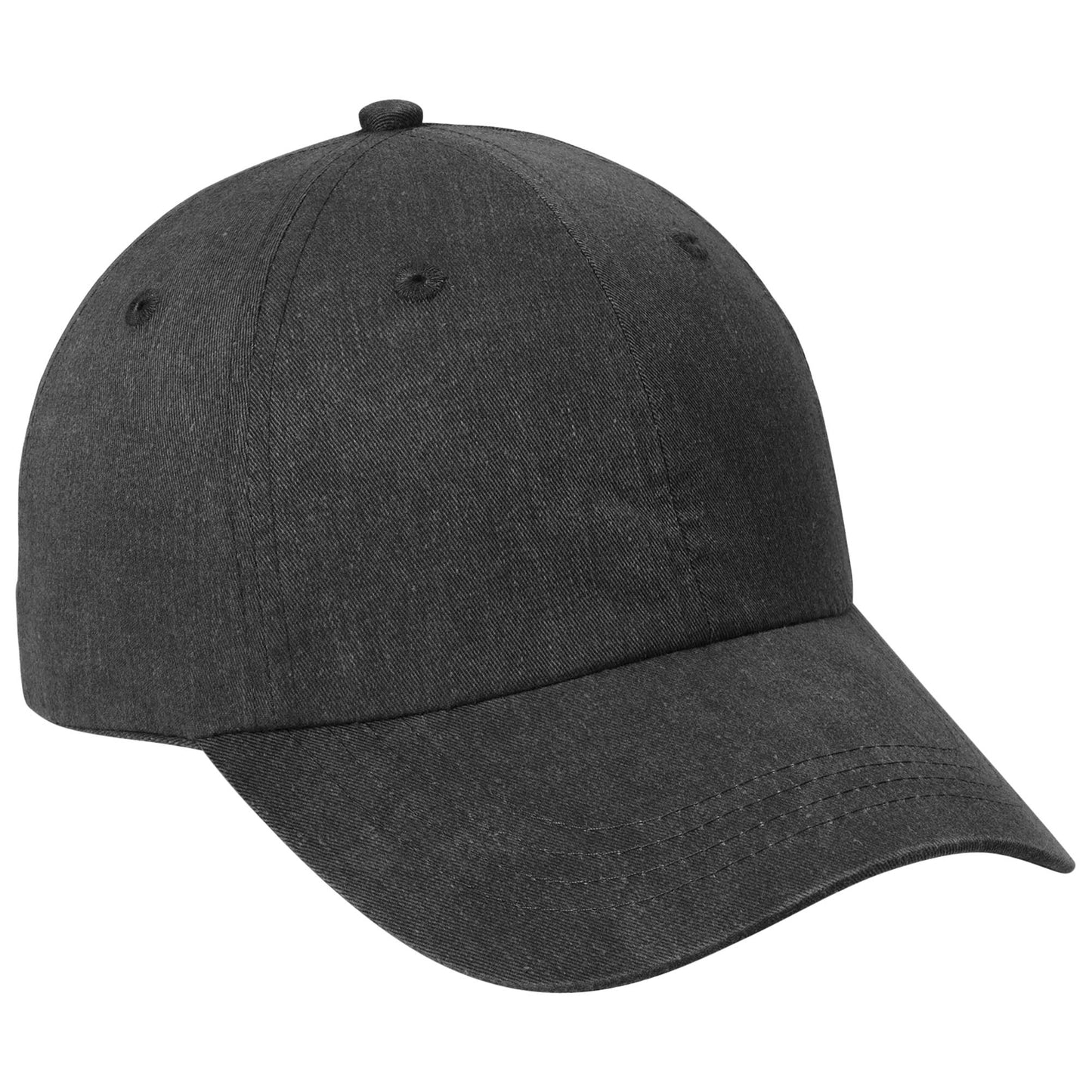 Charcoal Cap - Port & Company - Garment Washed