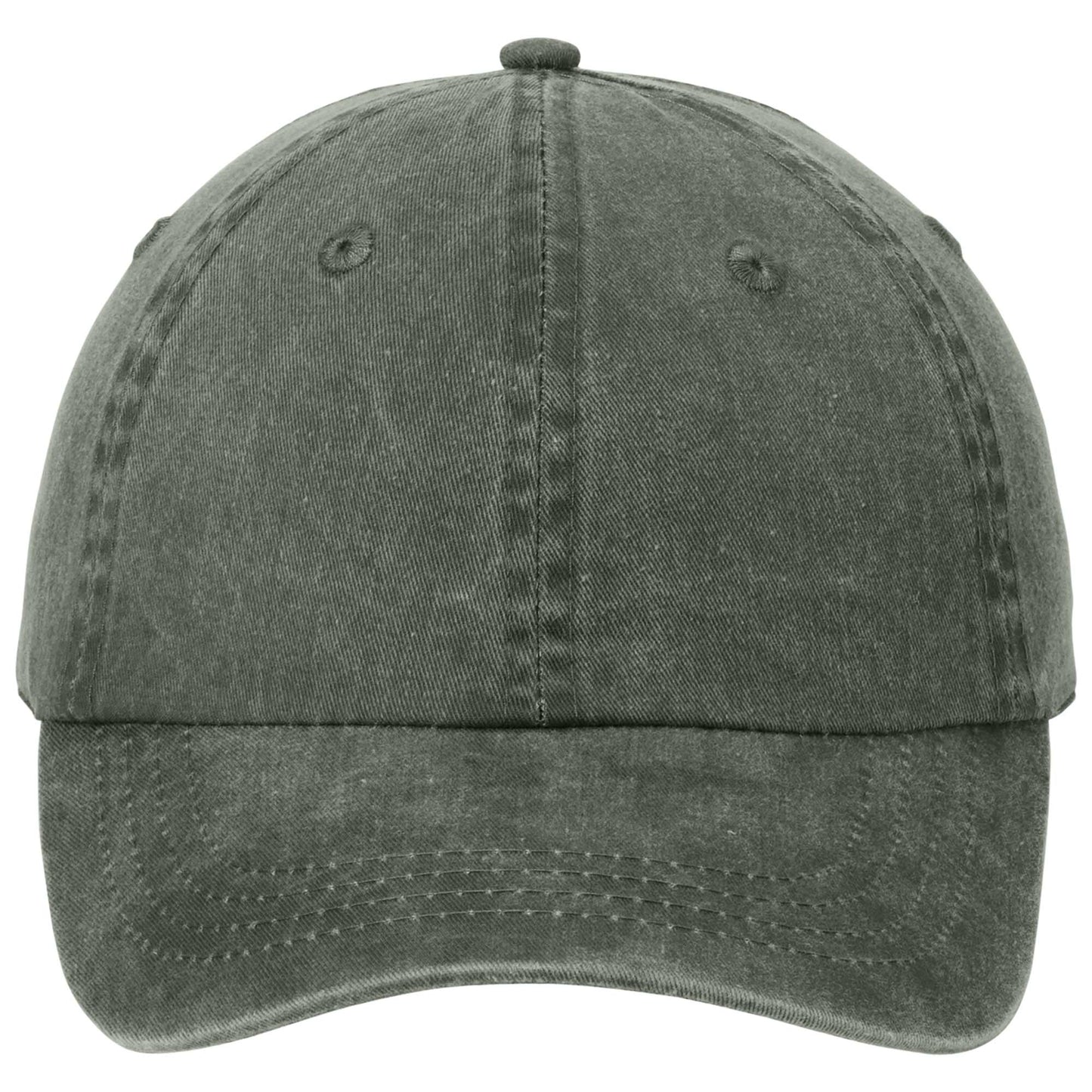 Charcoal Cap - Port & Company - Garment Washed
