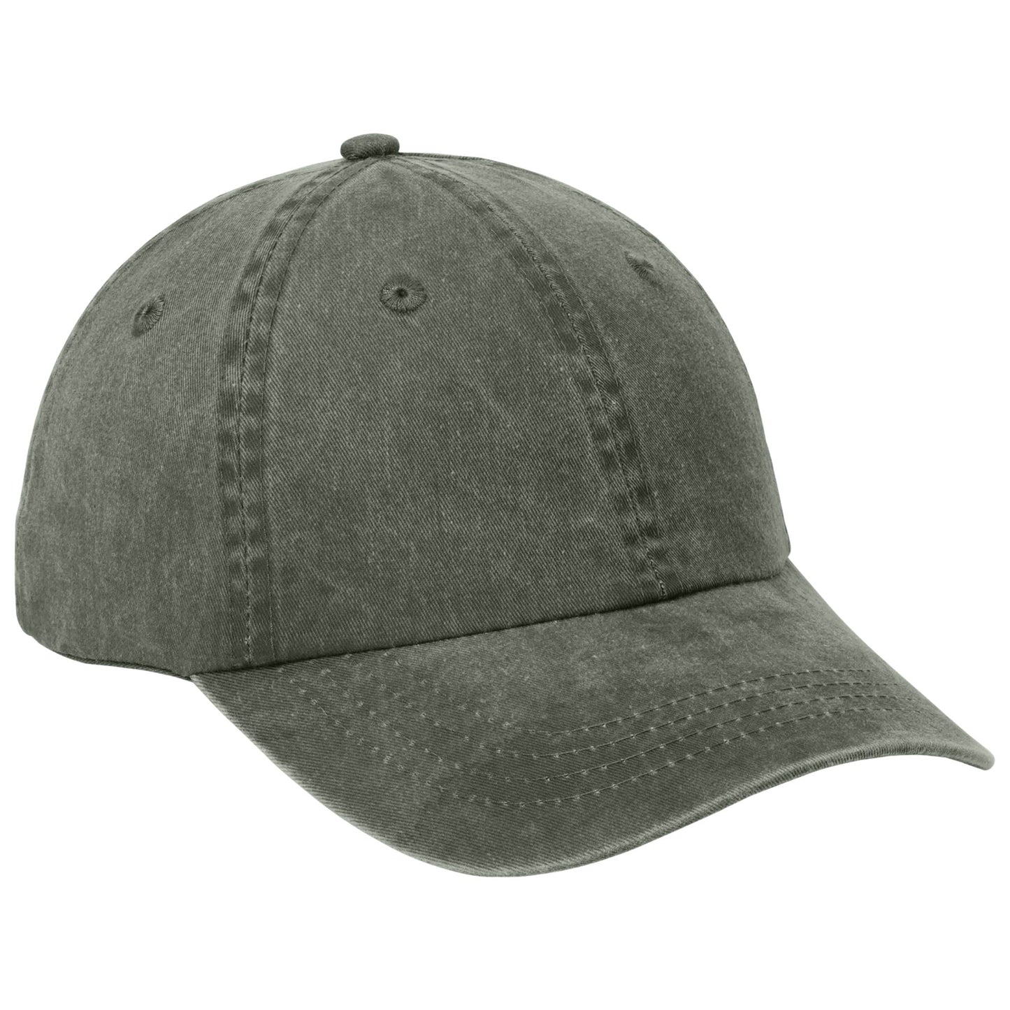 Charcoal Cap - Port & Company - Garment Washed