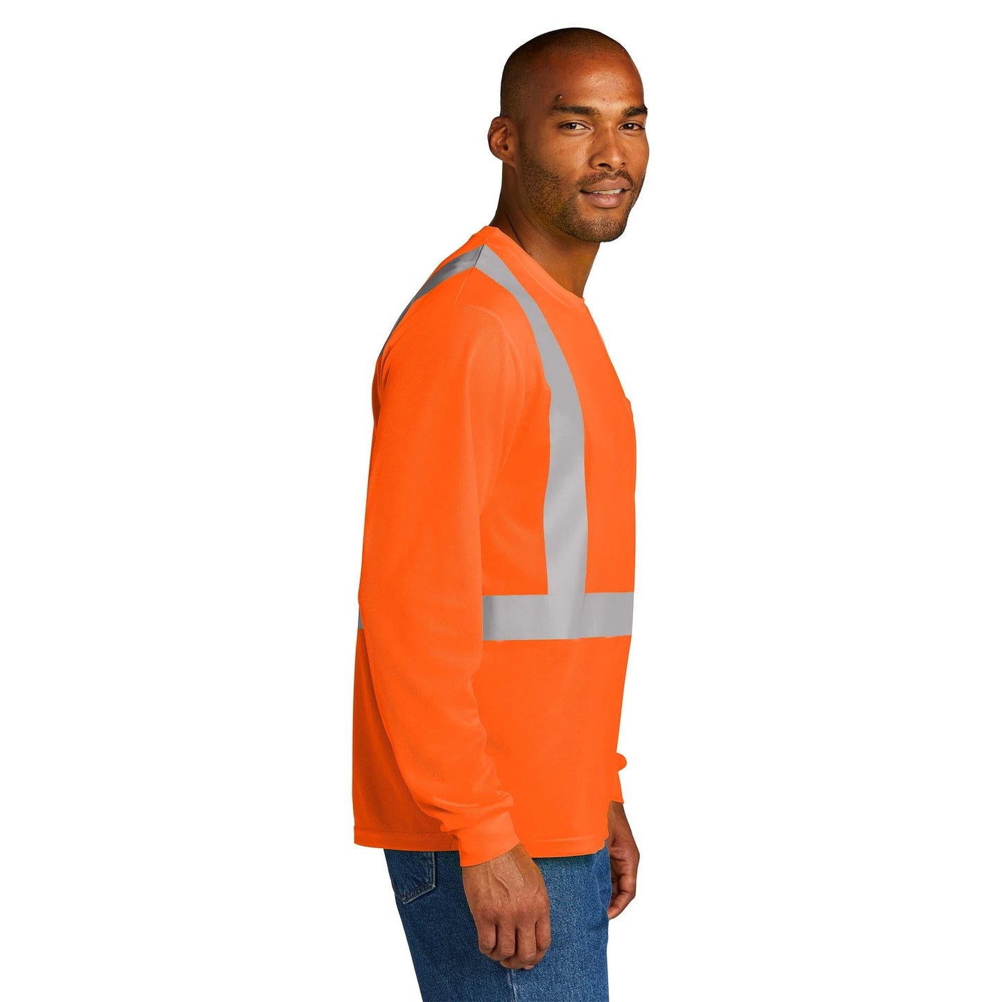 Orange Safety Shirt - Cornerstone - Mesh Comfort