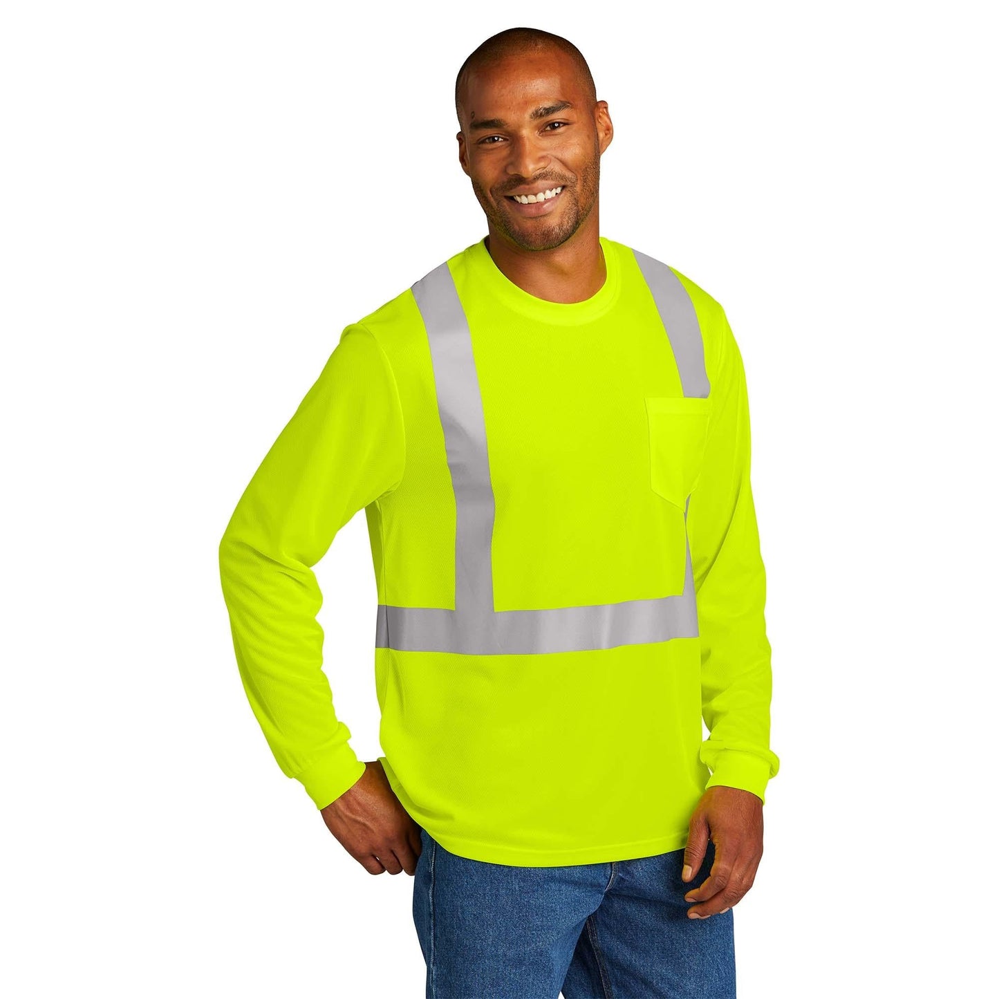 Orange Safety Shirt - Cornerstone - Mesh Comfort
