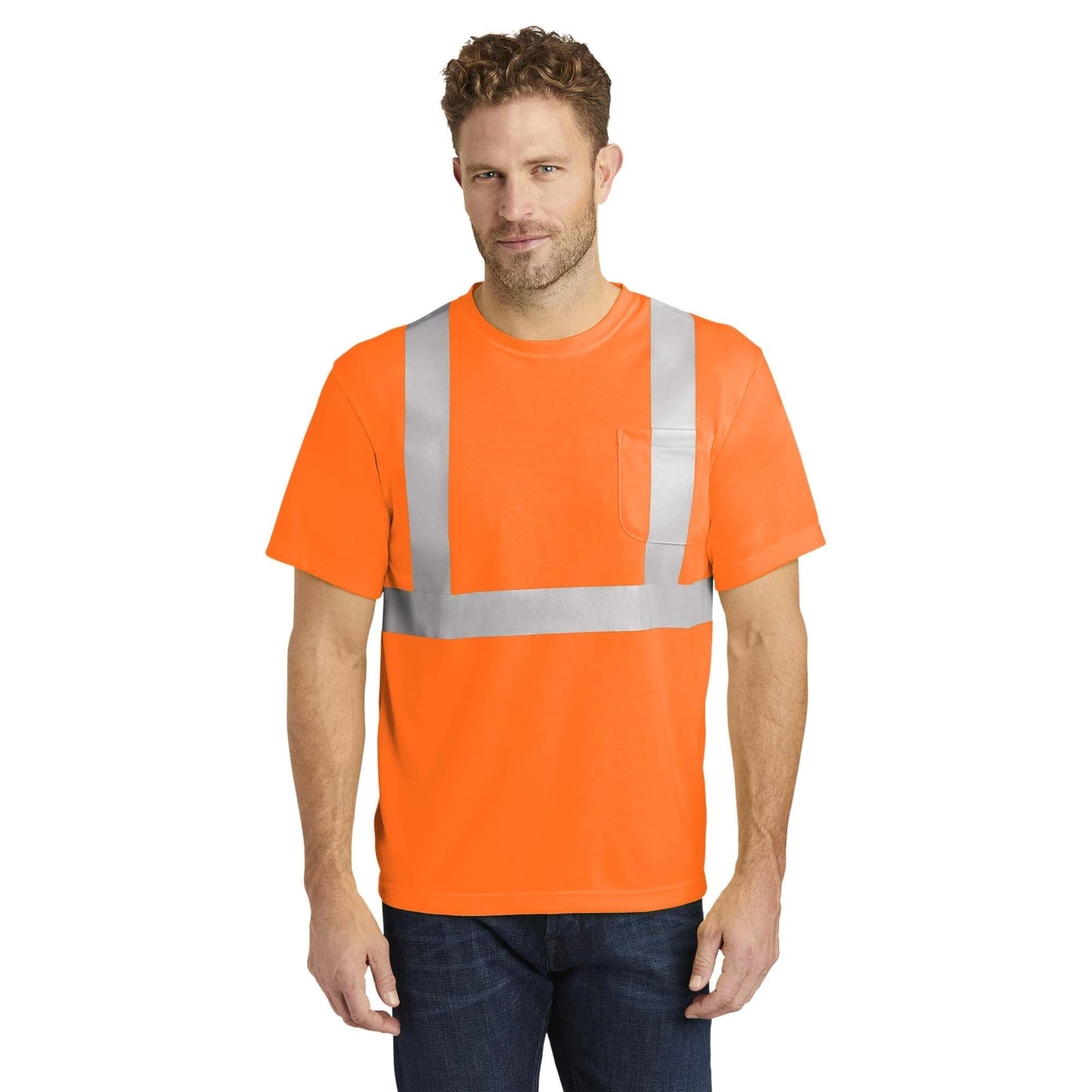Orange Safety Shirt - Cornerstone - High-Visibility