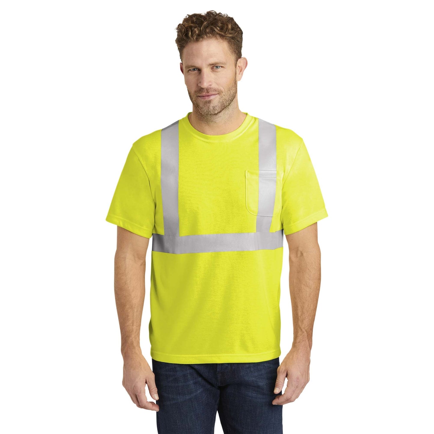 Orange Safety Shirt - Cornerstone - High-Visibility