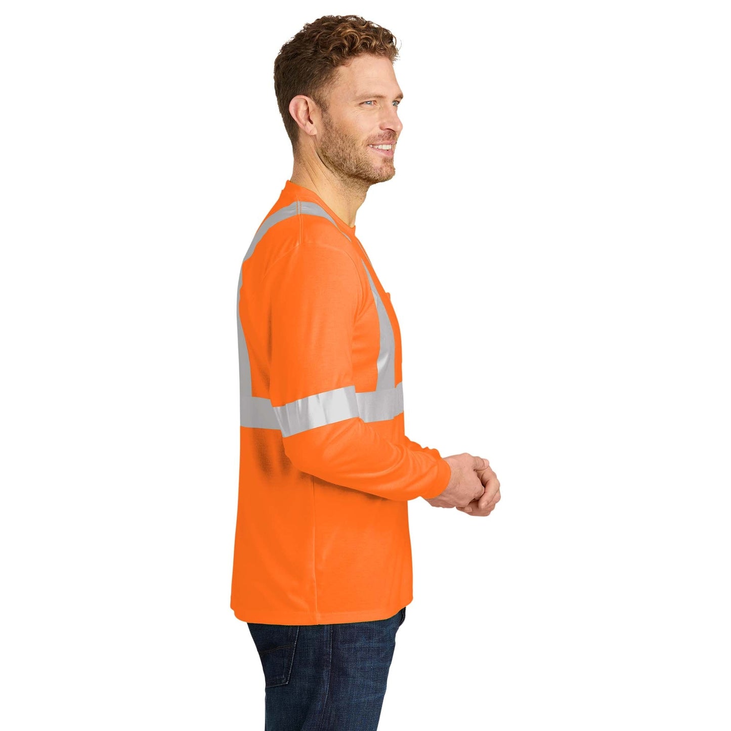 Orange Safety Shirt - Cornerstone - High-Visibility
