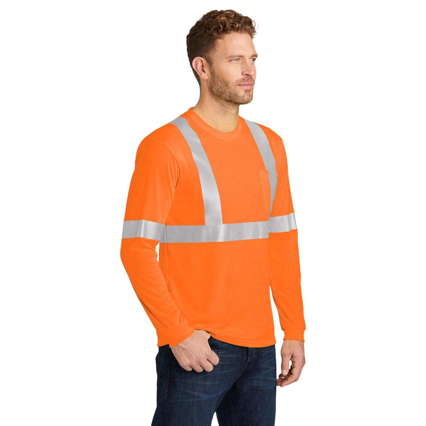 Orange Safety Shirt - Cornerstone - High-Visibility