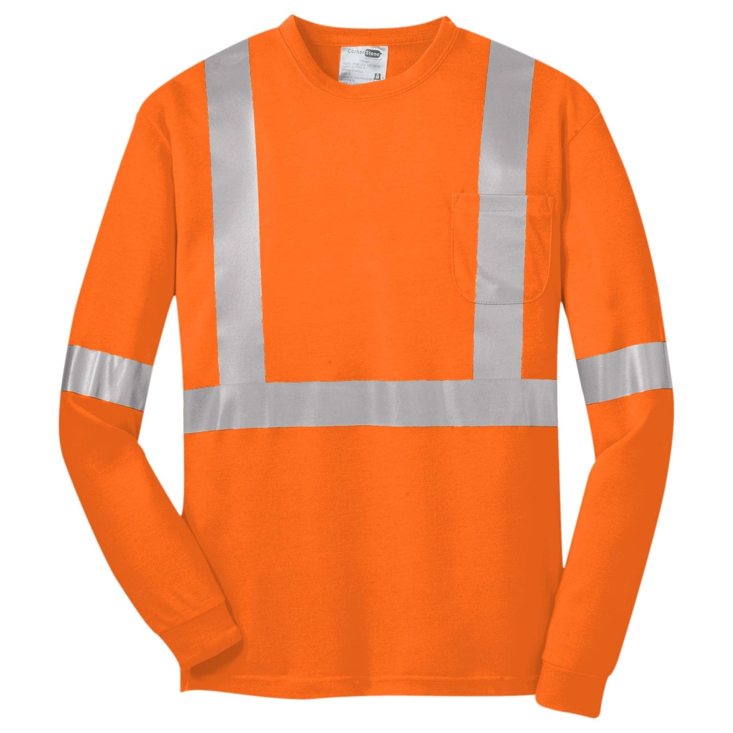 Orange Safety Shirt - Cornerstone - High-Visibility