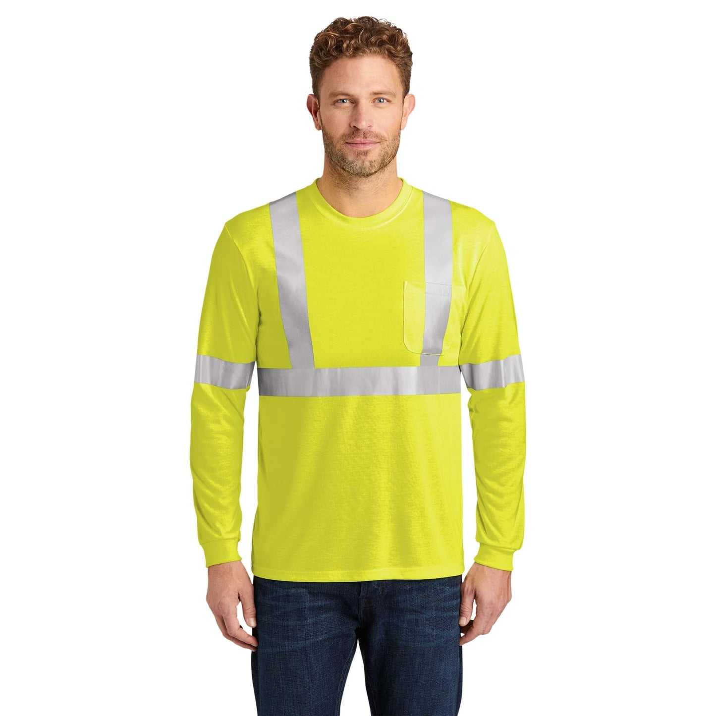 Orange Safety Shirt - Cornerstone - High-Visibility