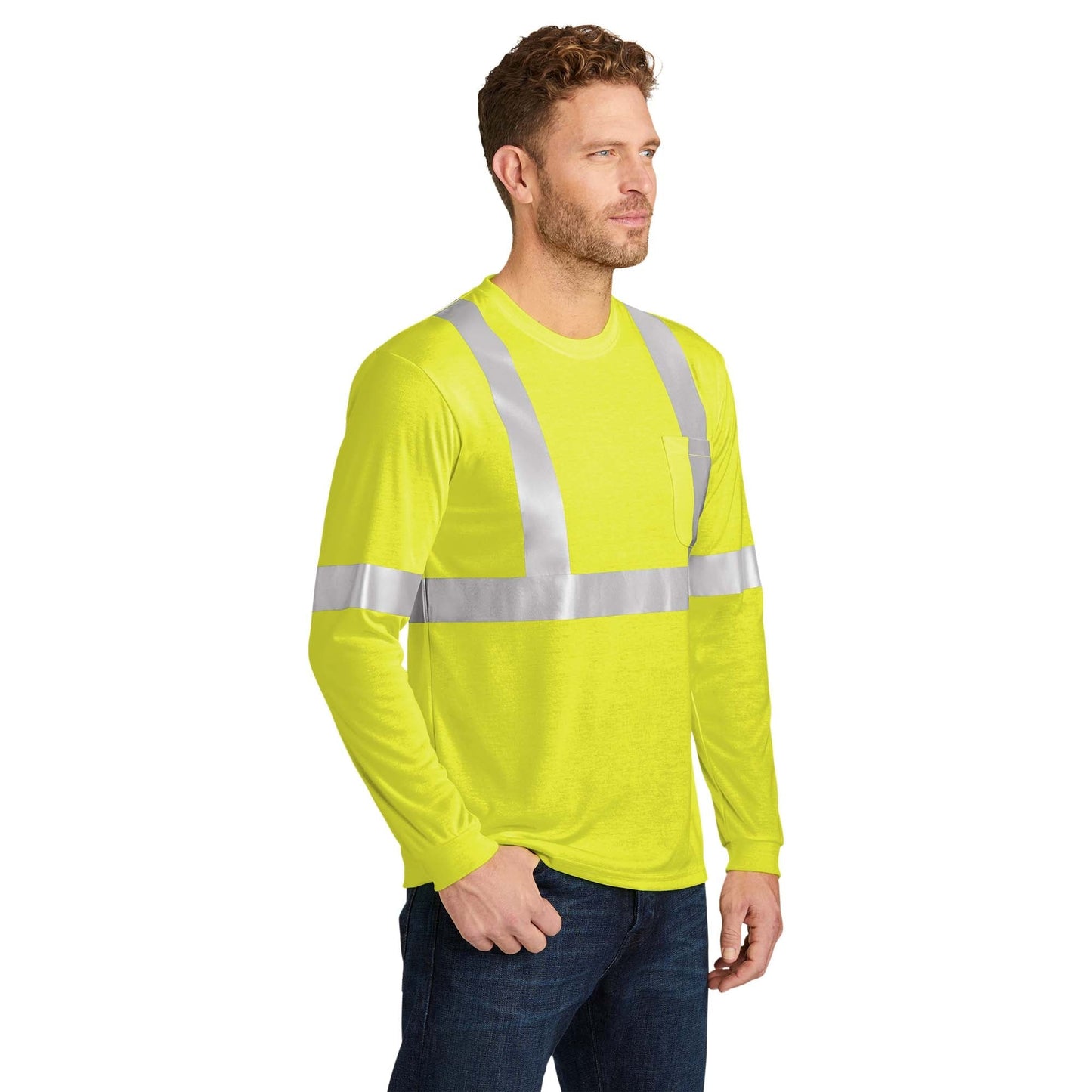 Orange Safety Shirt - Cornerstone - High-Visibility