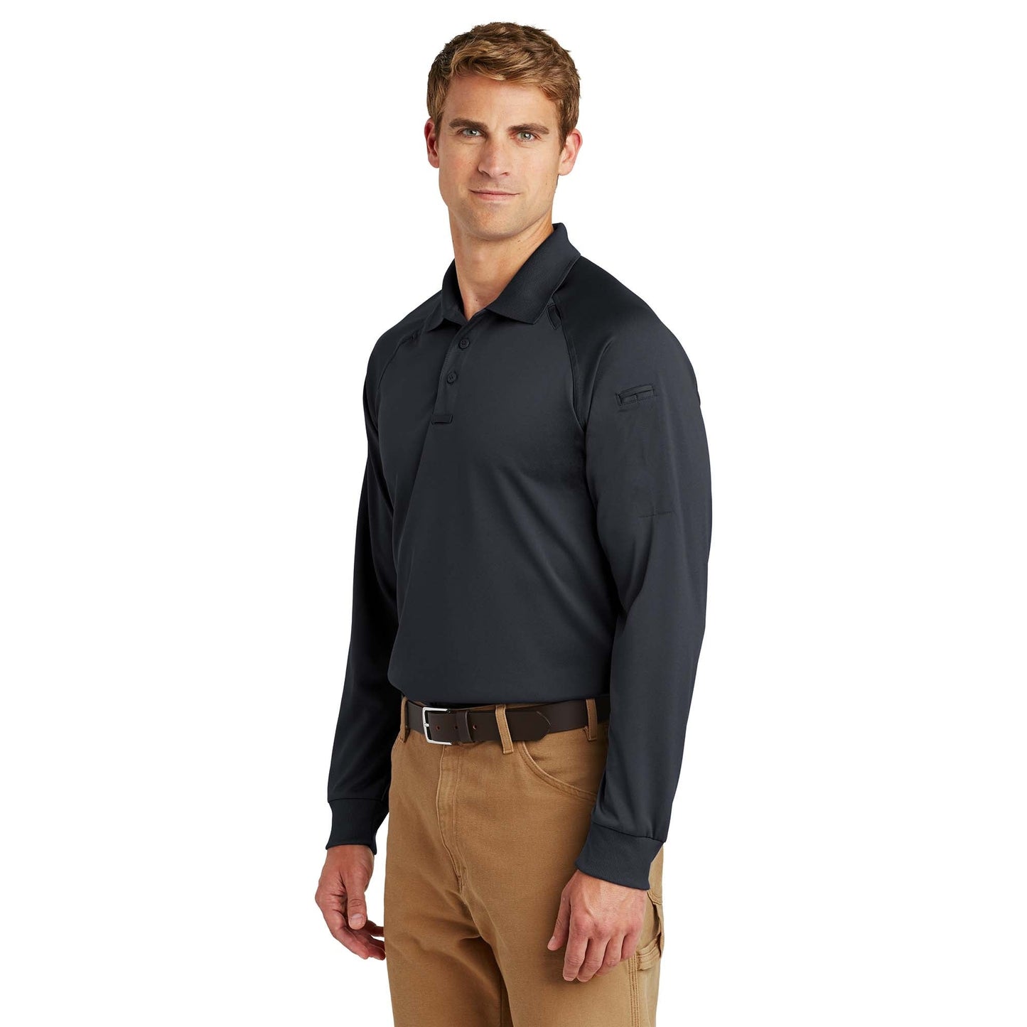 Black Tactical Polo - Cornerstone - Snag-Proof Fabric