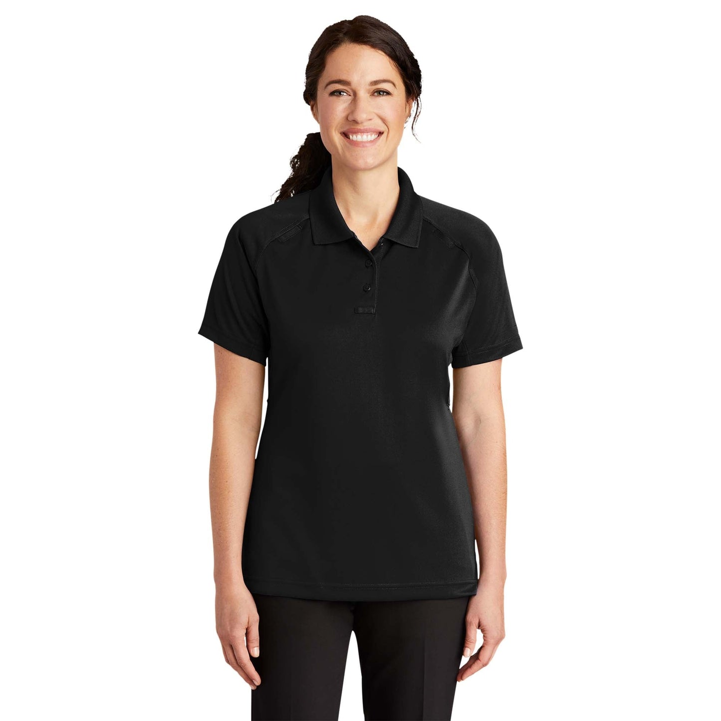 Black Snag-Proof Polo - Cornerstone - Performance Fit