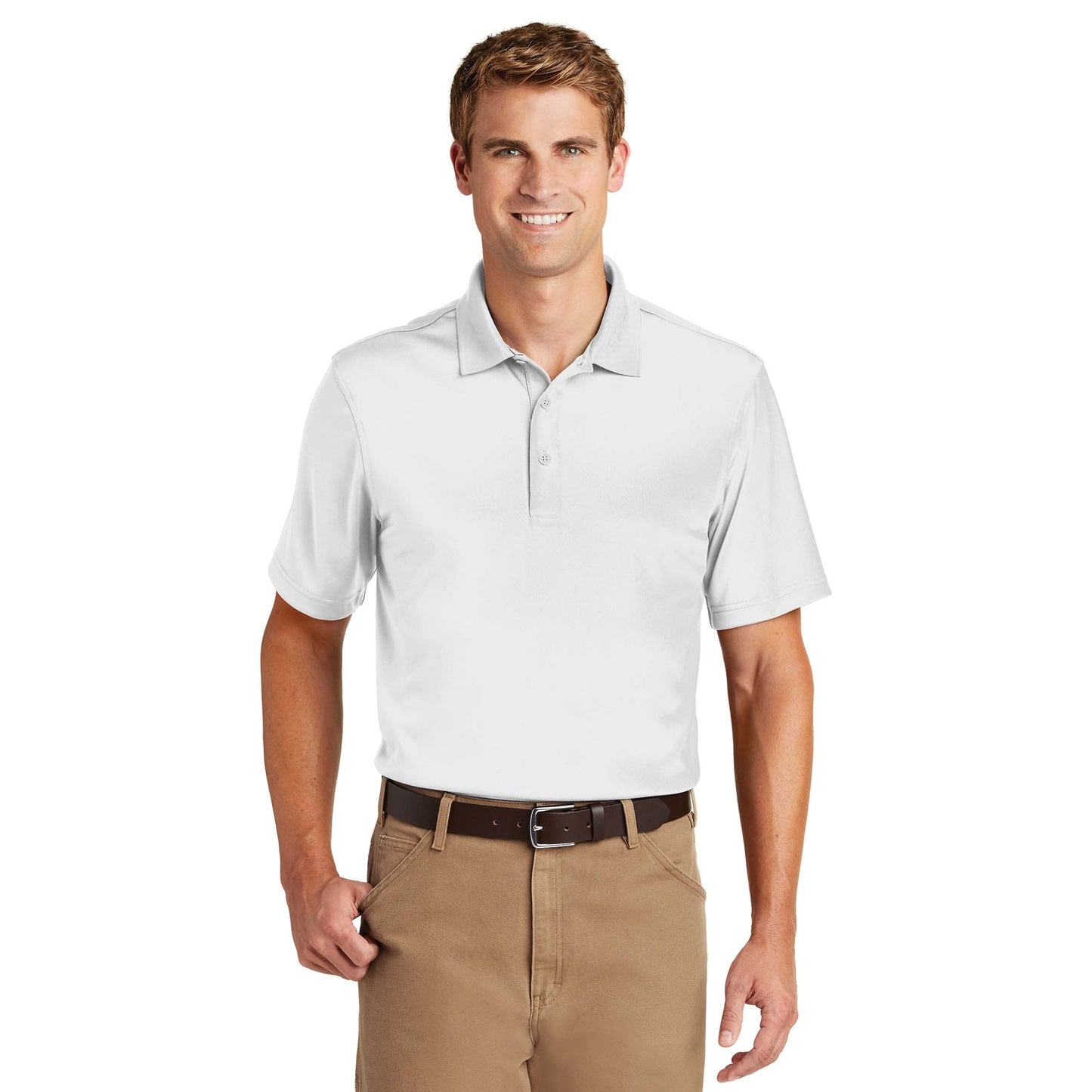 Black Polo Shirts - Cornerstone - Snag-Proof Quality