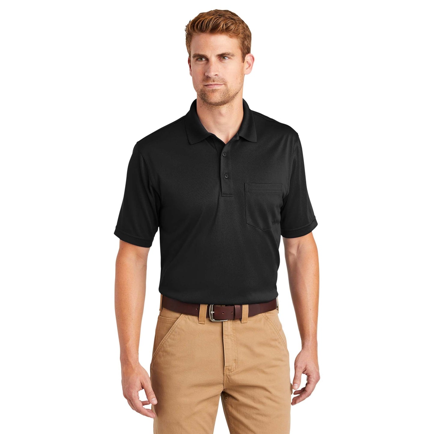 Black Snag-Proof Polo - Cornerstone - Durable Fabric