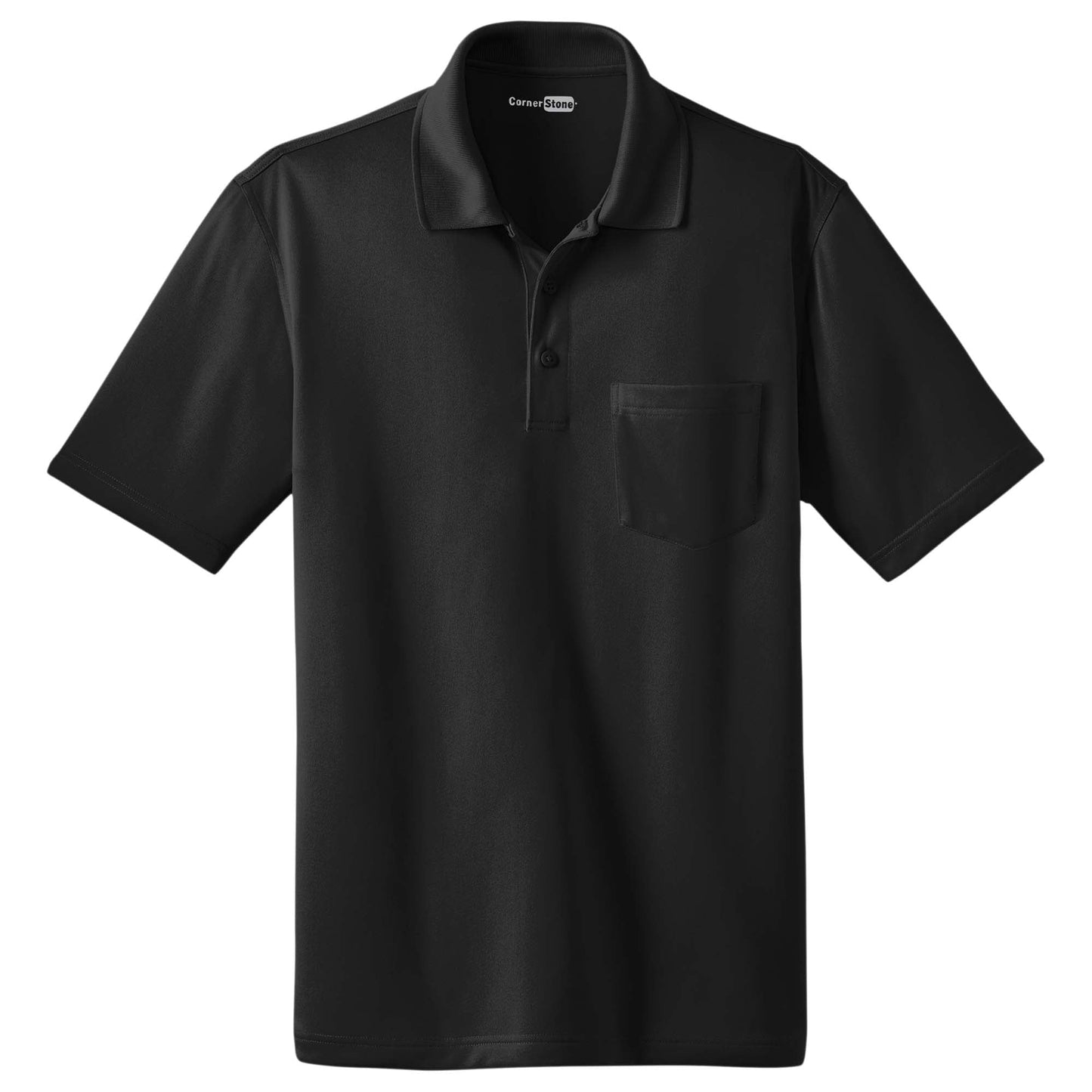 Black Snag-Proof Polo - Cornerstone - Durable Fabric