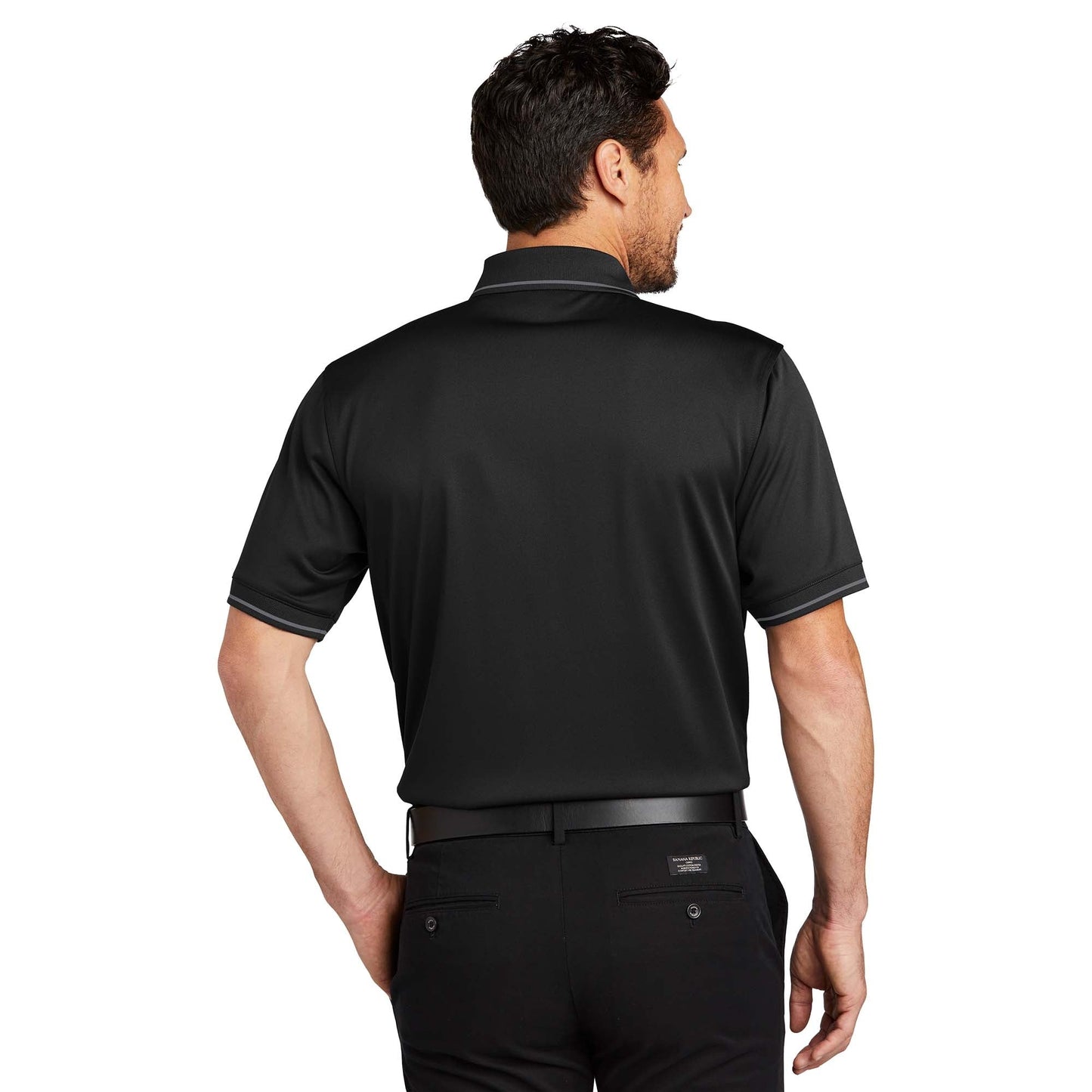 Black/Smoke Grey Polo Shirt - Cornerstone - Snag-Proof