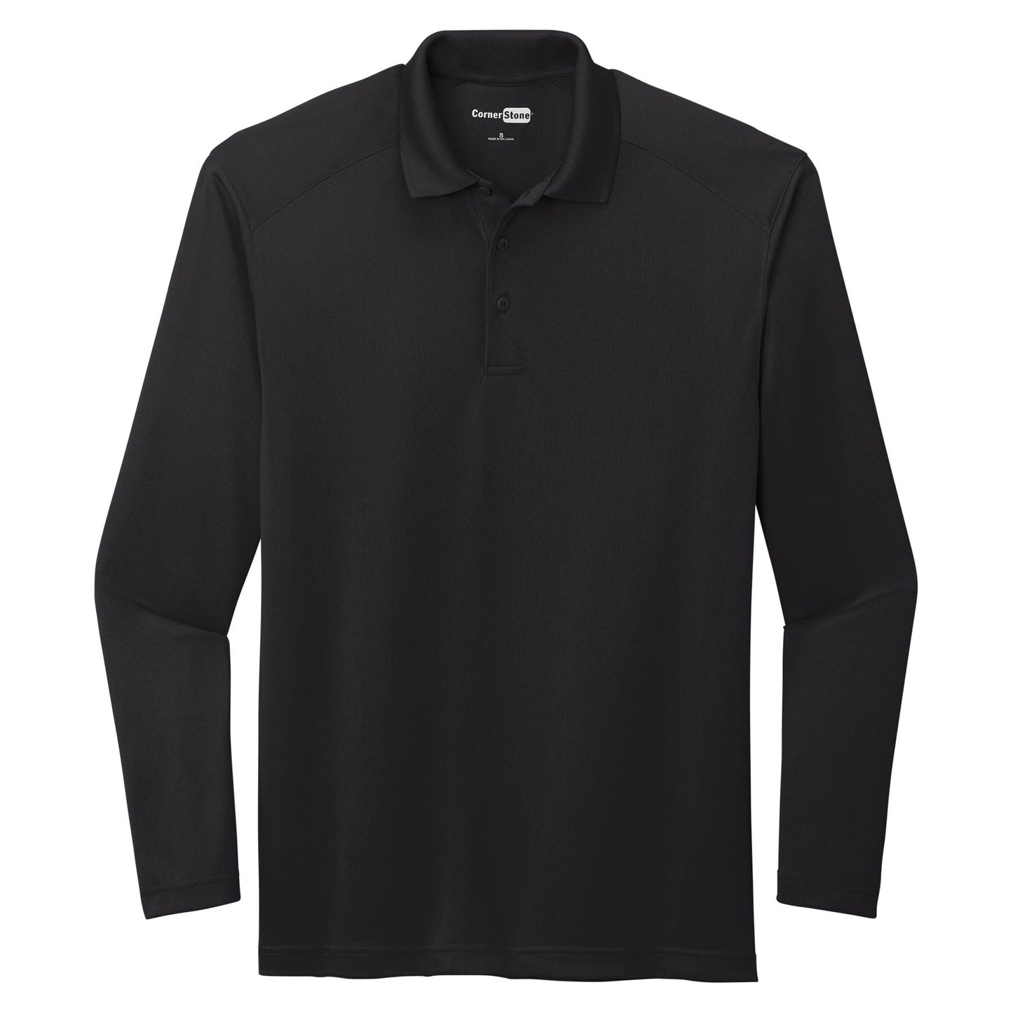 Black Polo Shirts - Cornerstone - Lightweight Comfort