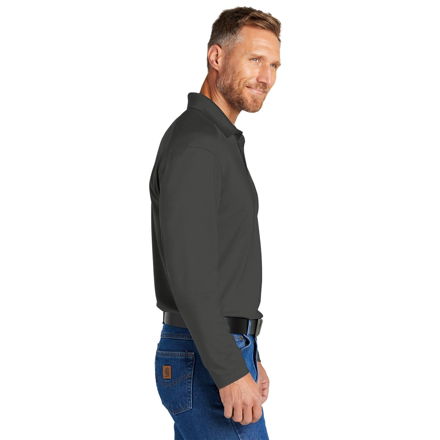Black Polo Shirts - Cornerstone - Lightweight Comfort