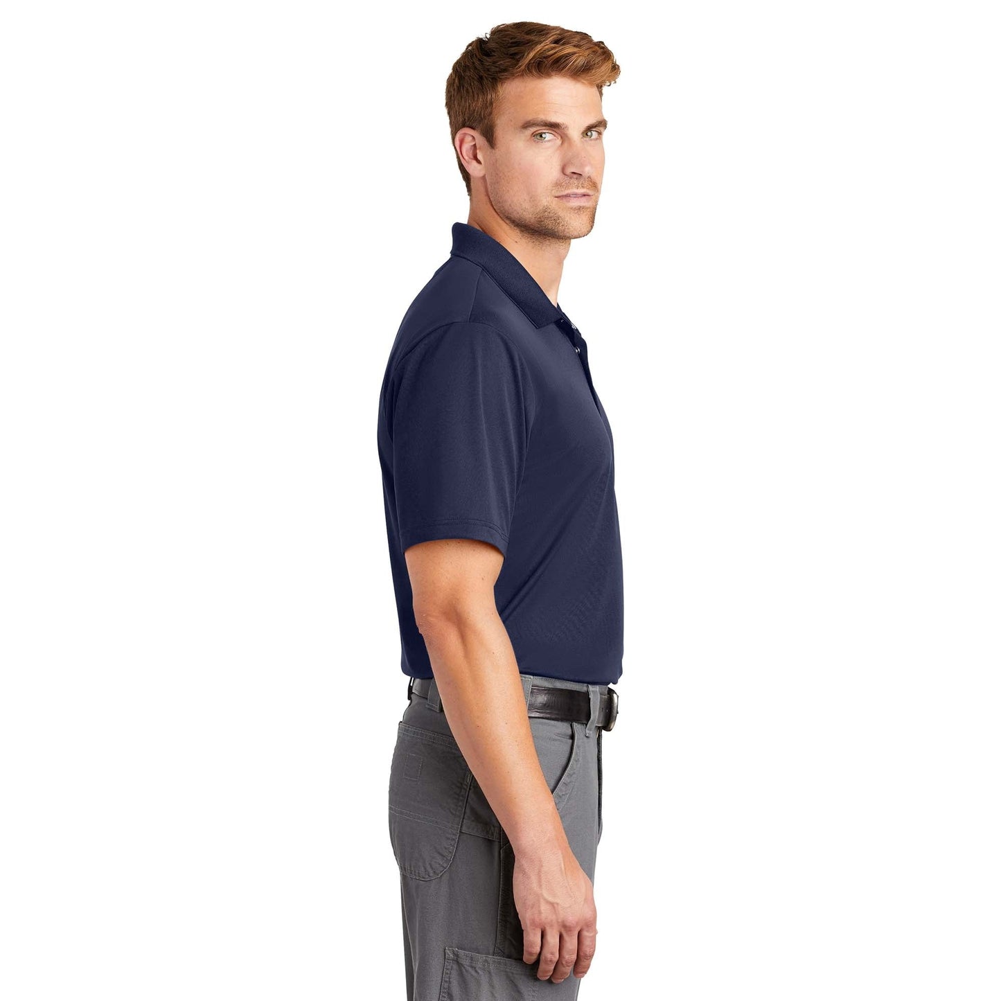 Black Polo Shirt - Cornerstone - Moisture-Wicking